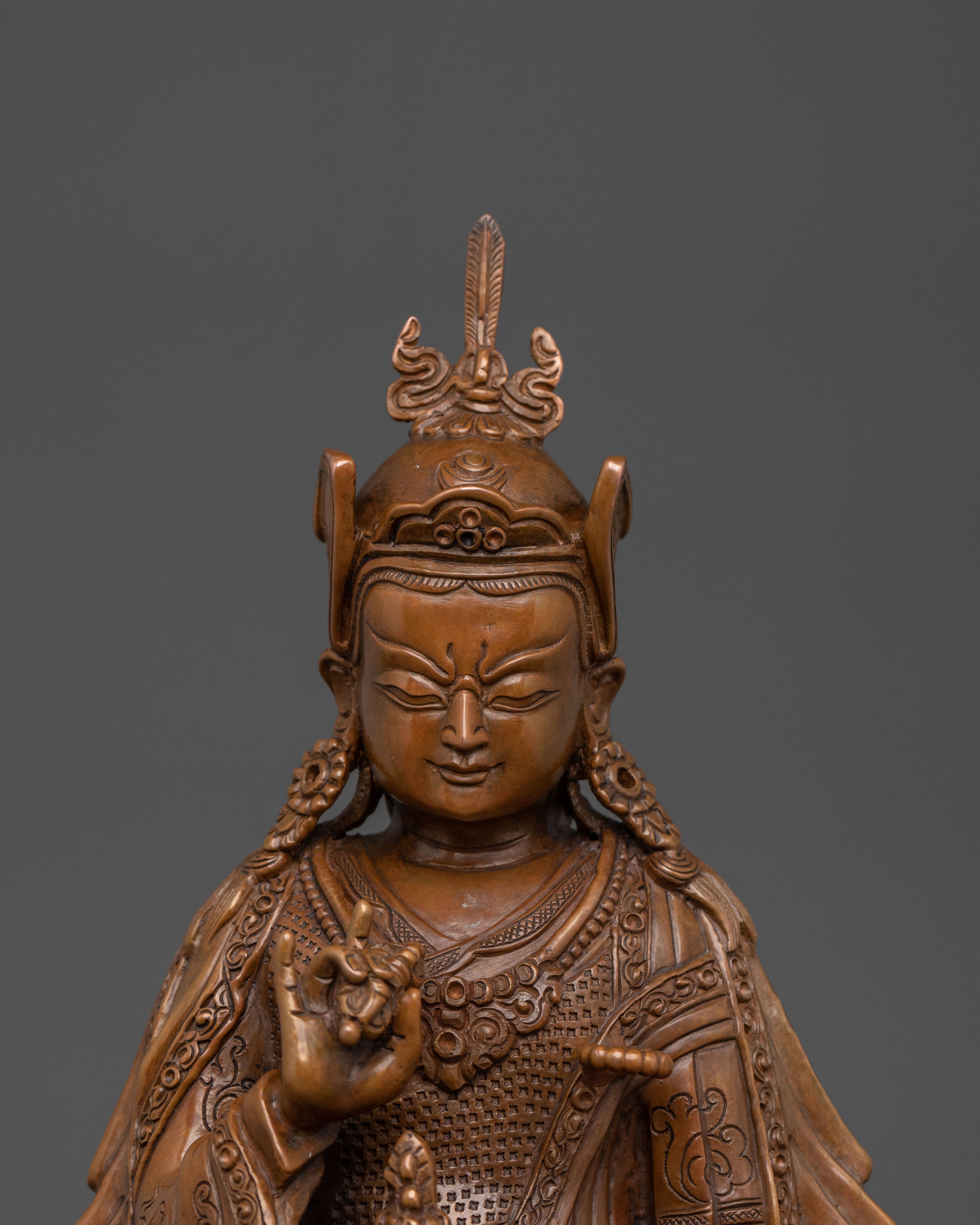 Guru Tsokye Dorje Sacred Figurine | Tibetan Buddhist Altar Decor