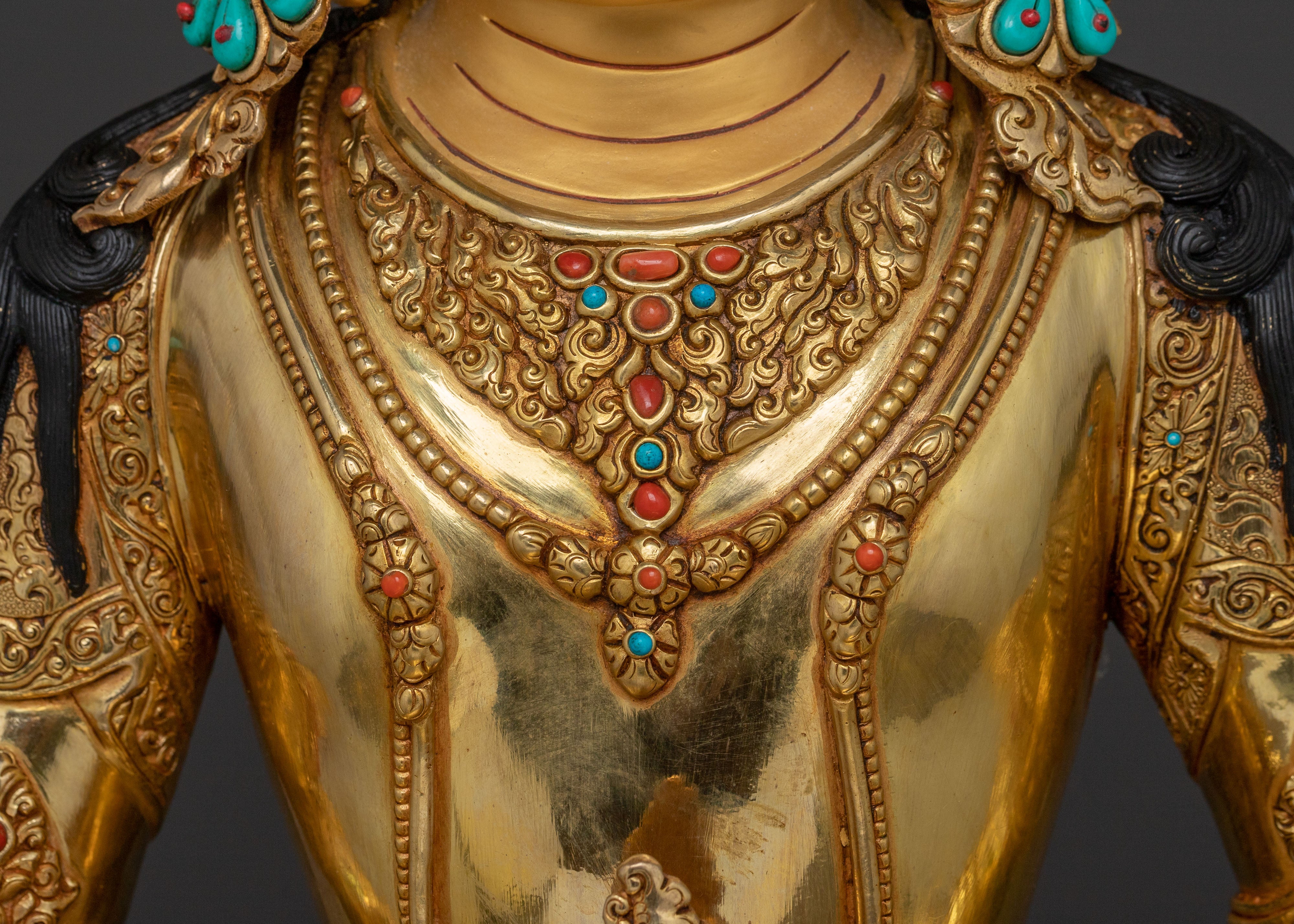 Sacred Amitayus Buddha Statue | Spiritual Figure