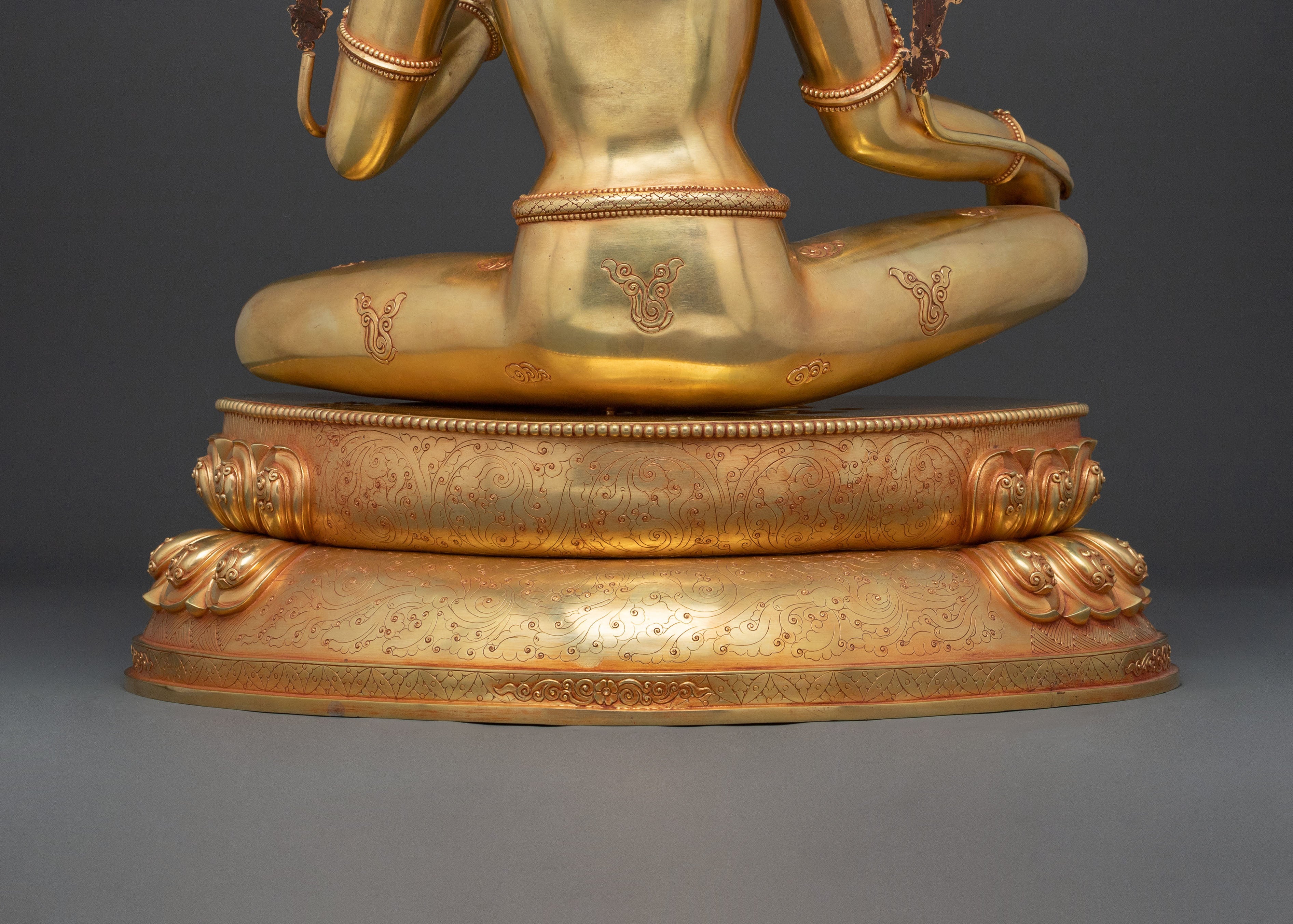 Mother Green Tara Traditional Figure: Altar Decor