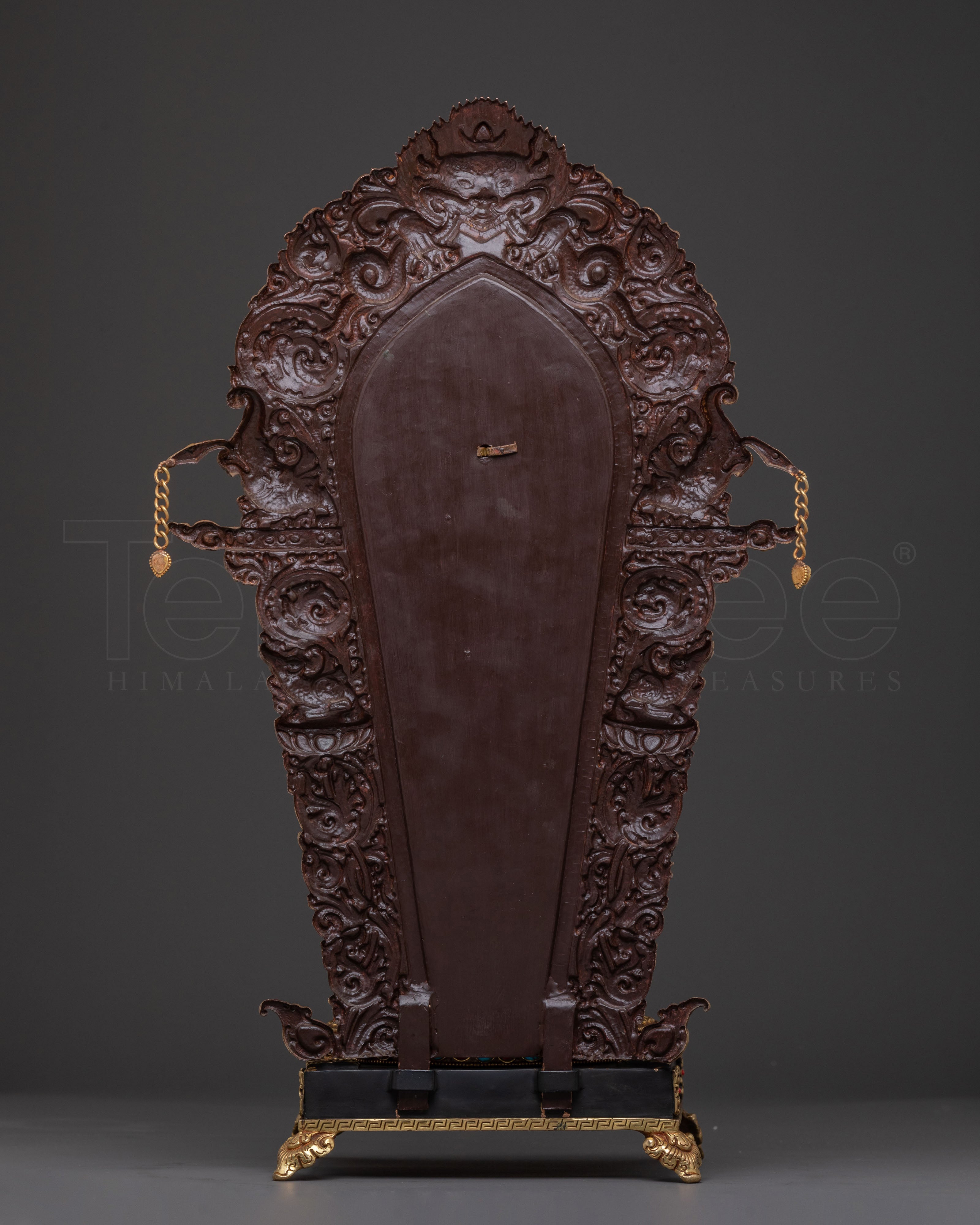 Padmapani Golden Statue | Meditational Decor