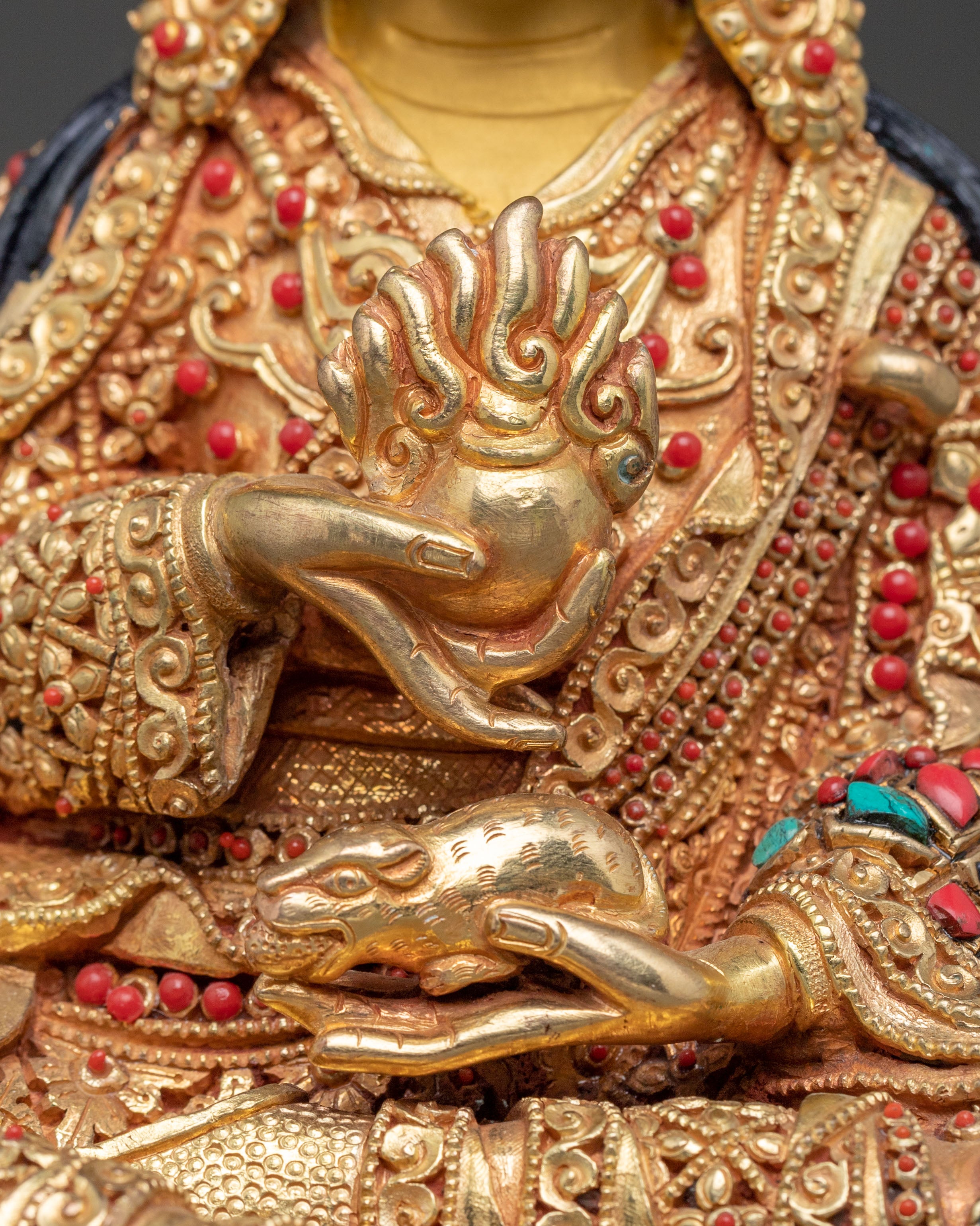 Handcrafted Guru Norlha Spiritual Statue | Home Decor