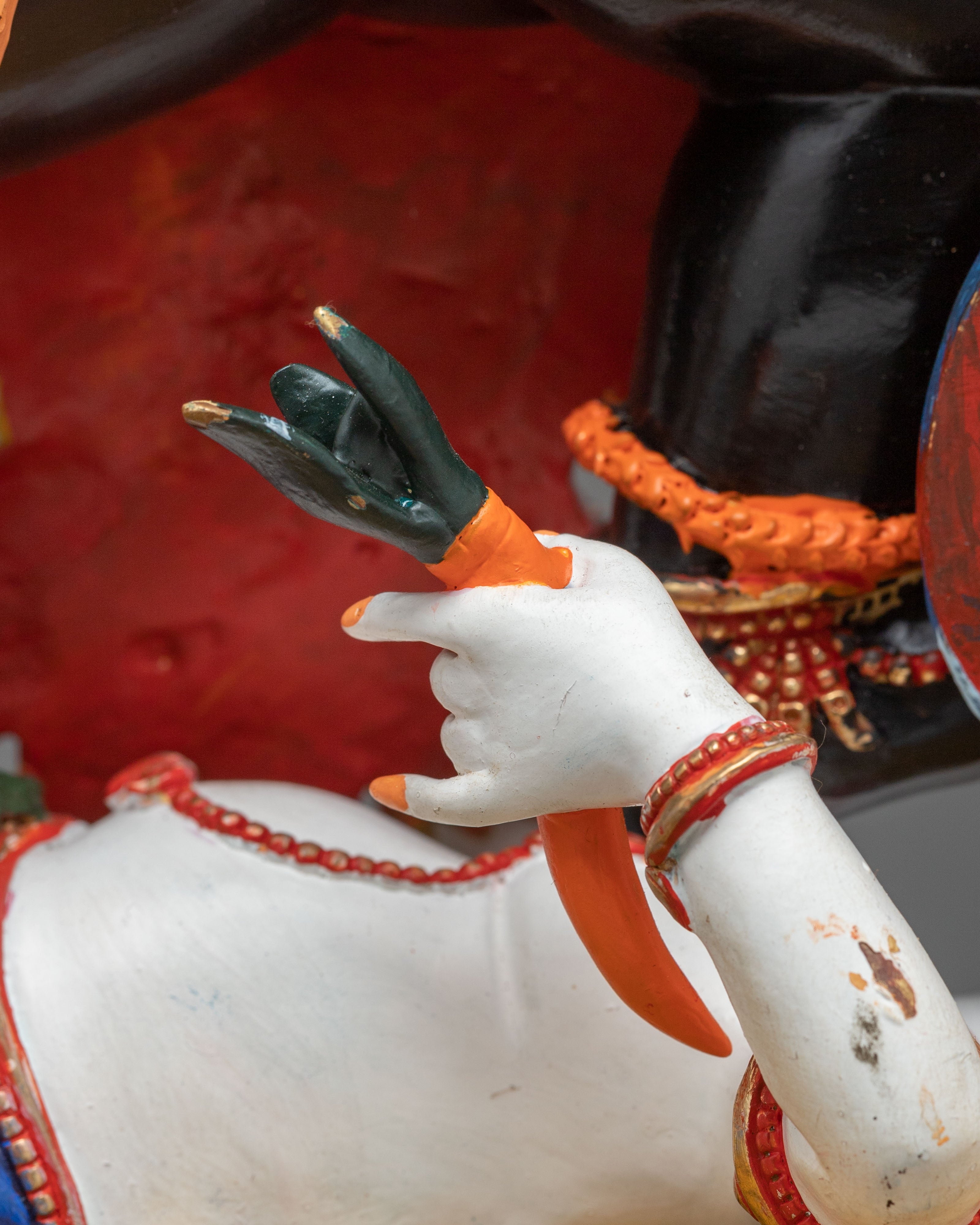Six-Armed Mahakala Statue | Protector's Majestic Form