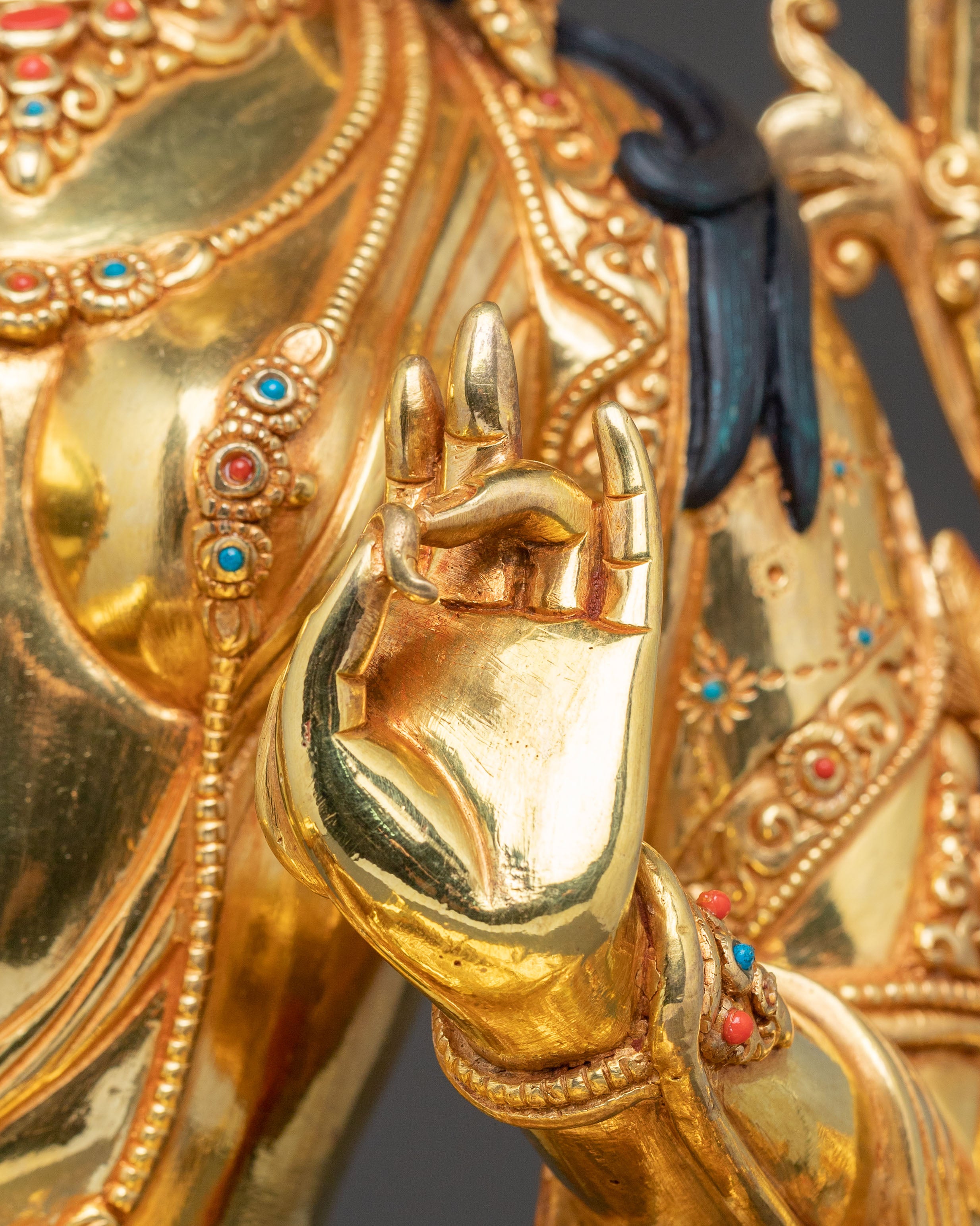 Blessed Statue of Green Tara | Goddess of Compassion