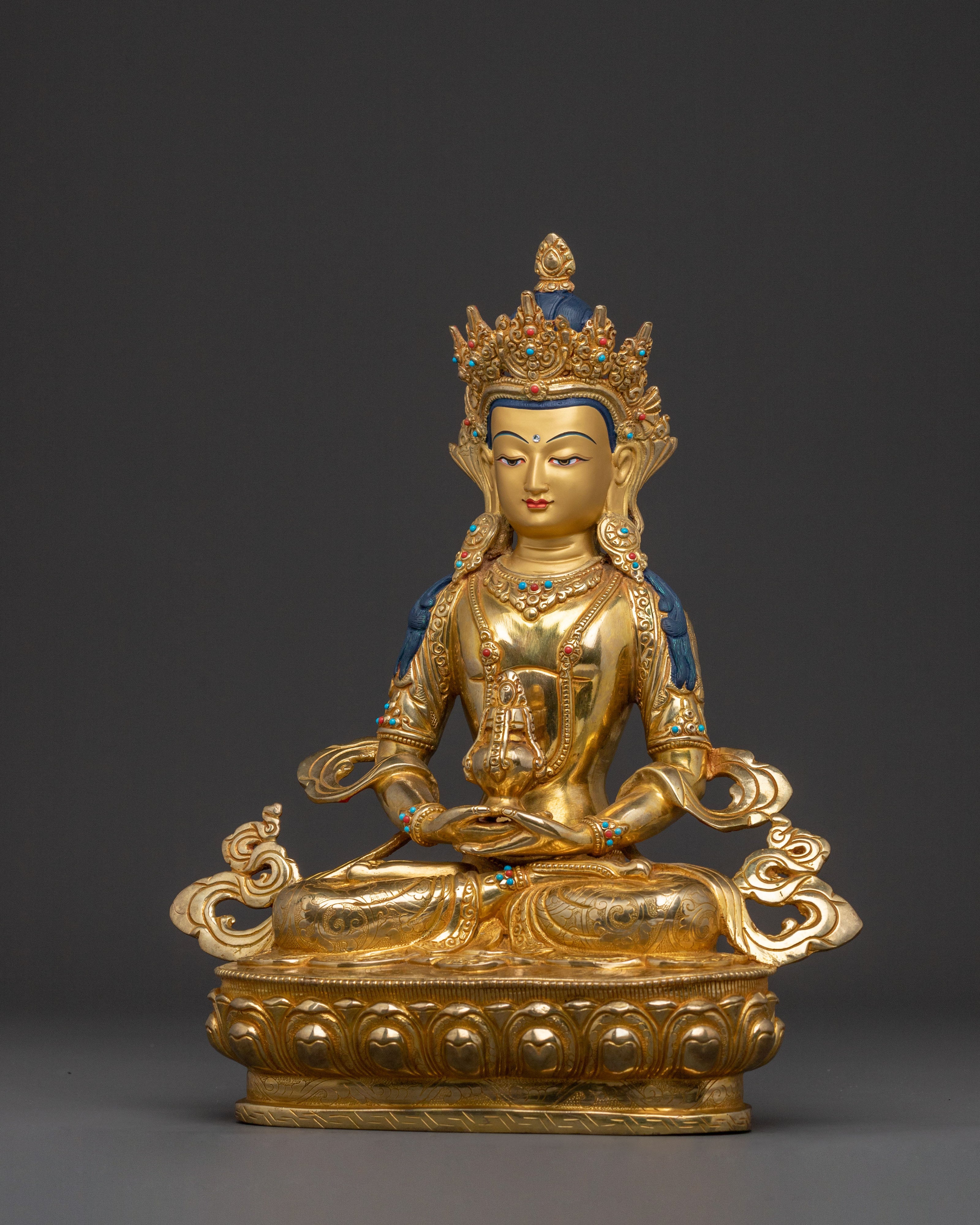 Amitayus Sacred Statue for Rituals | Longevity Buddha
