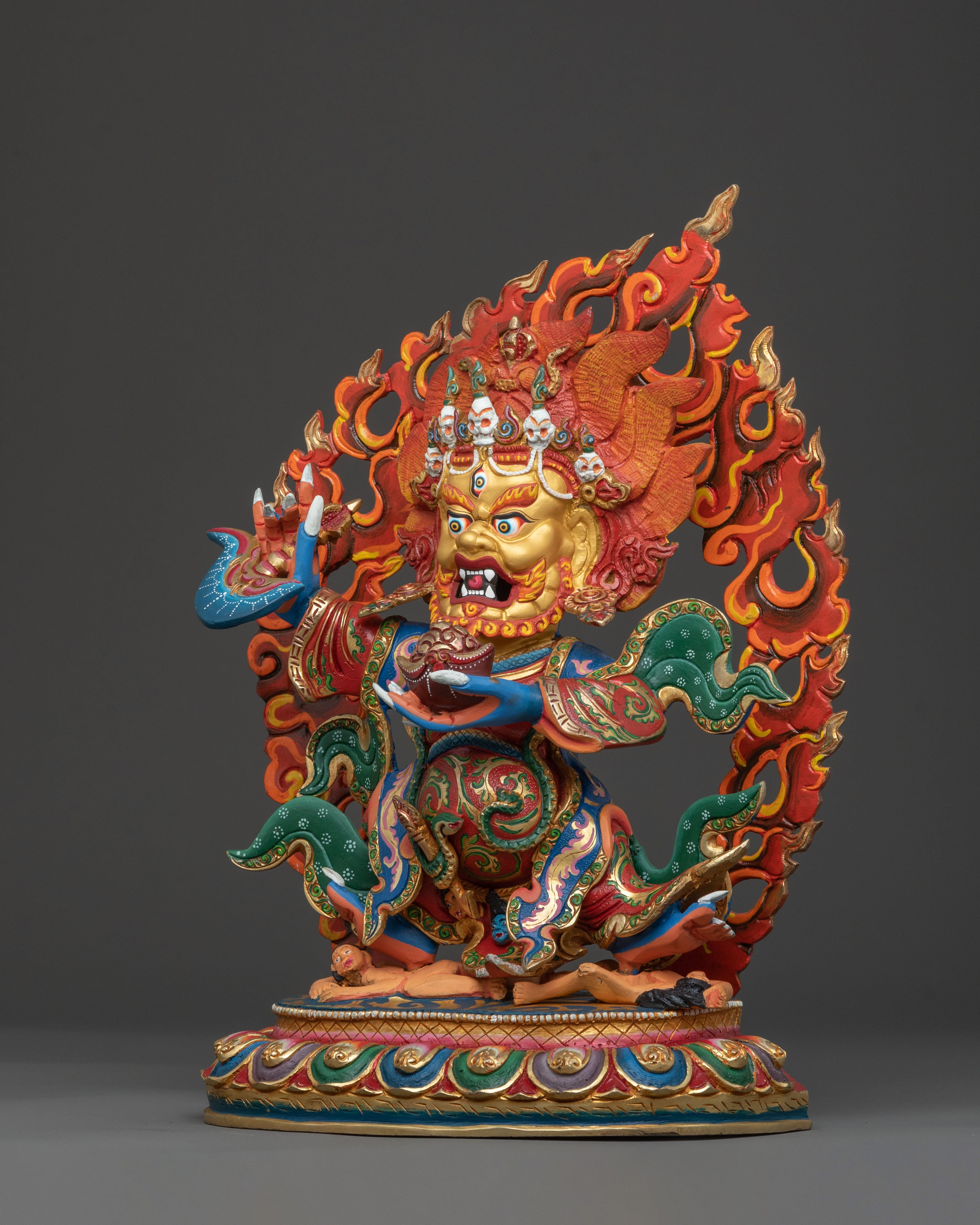 Mahakala Bernakchen Statue | Divine Protector