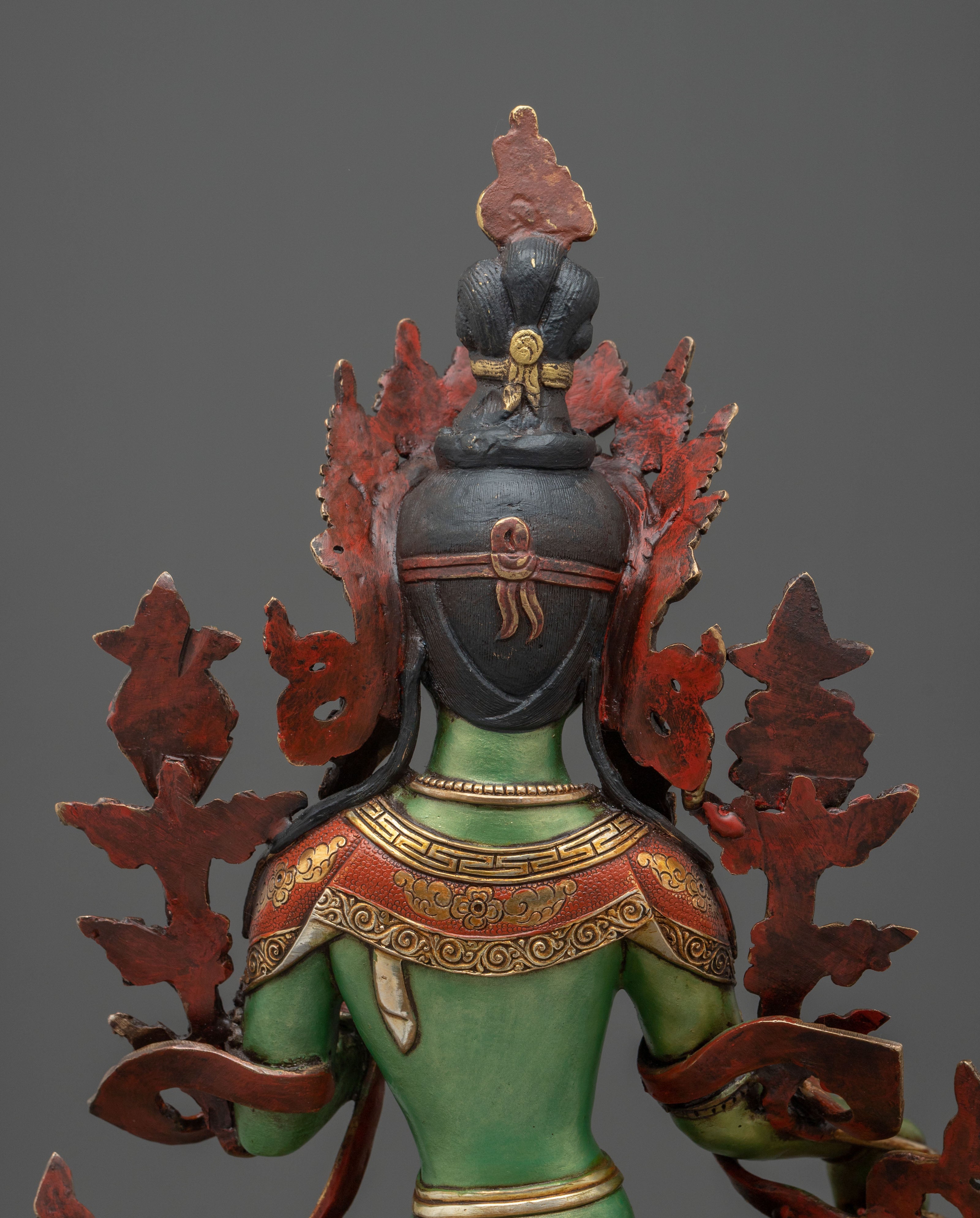 Green Tara Statue | Handcrafted Protector Figurine
