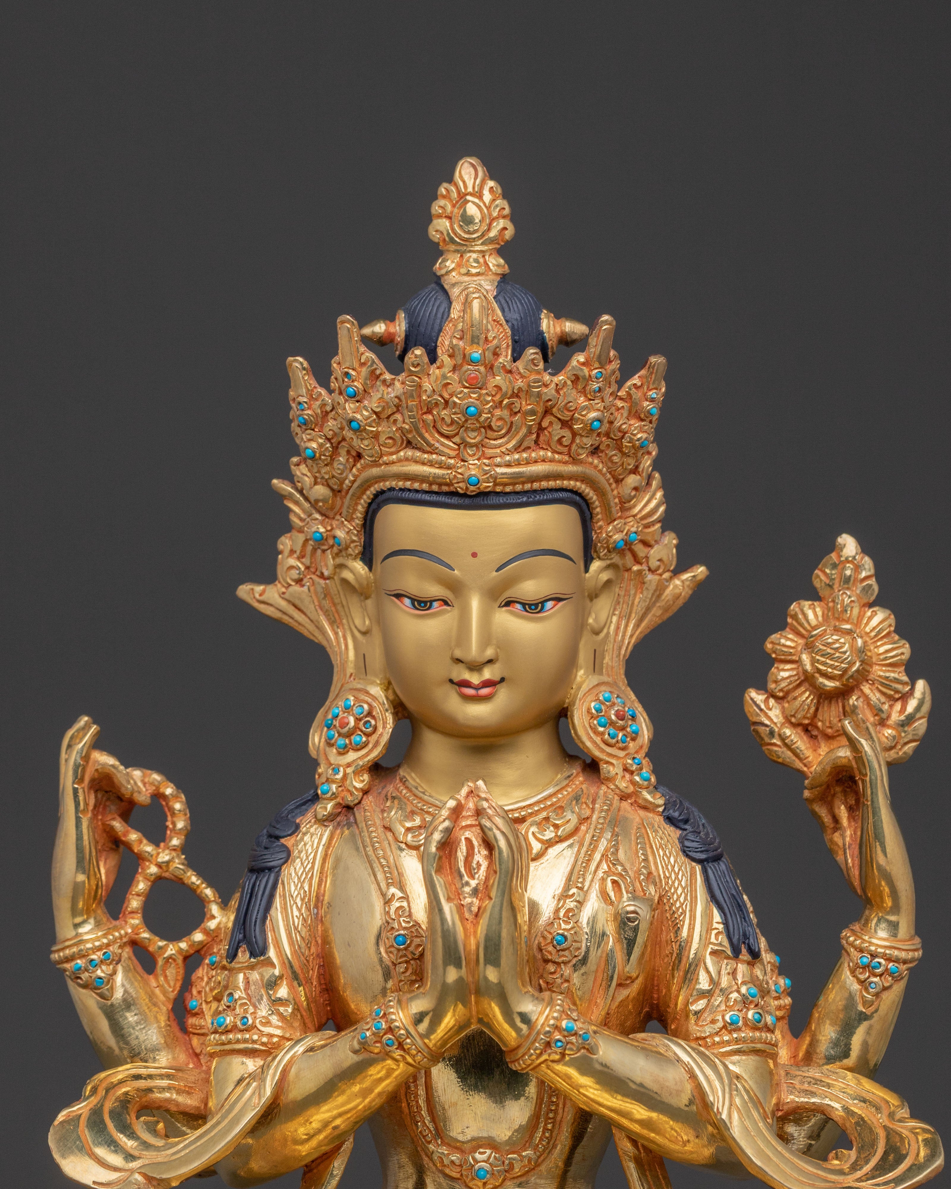 Chenrezig Sacred Statue | Radiant Compassion