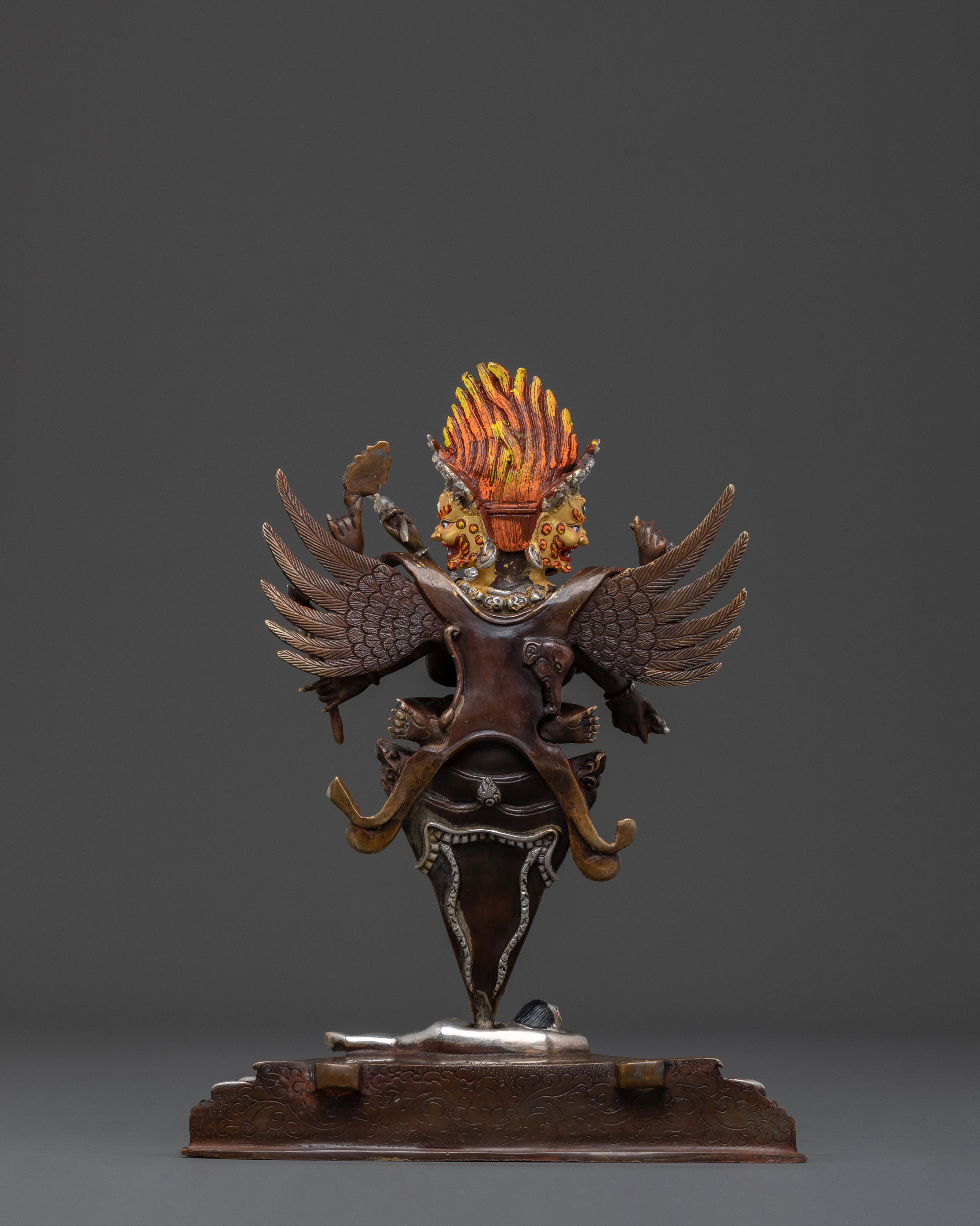 Vajrakilaya Spiritual Statue | Fierce Deity of Transformation