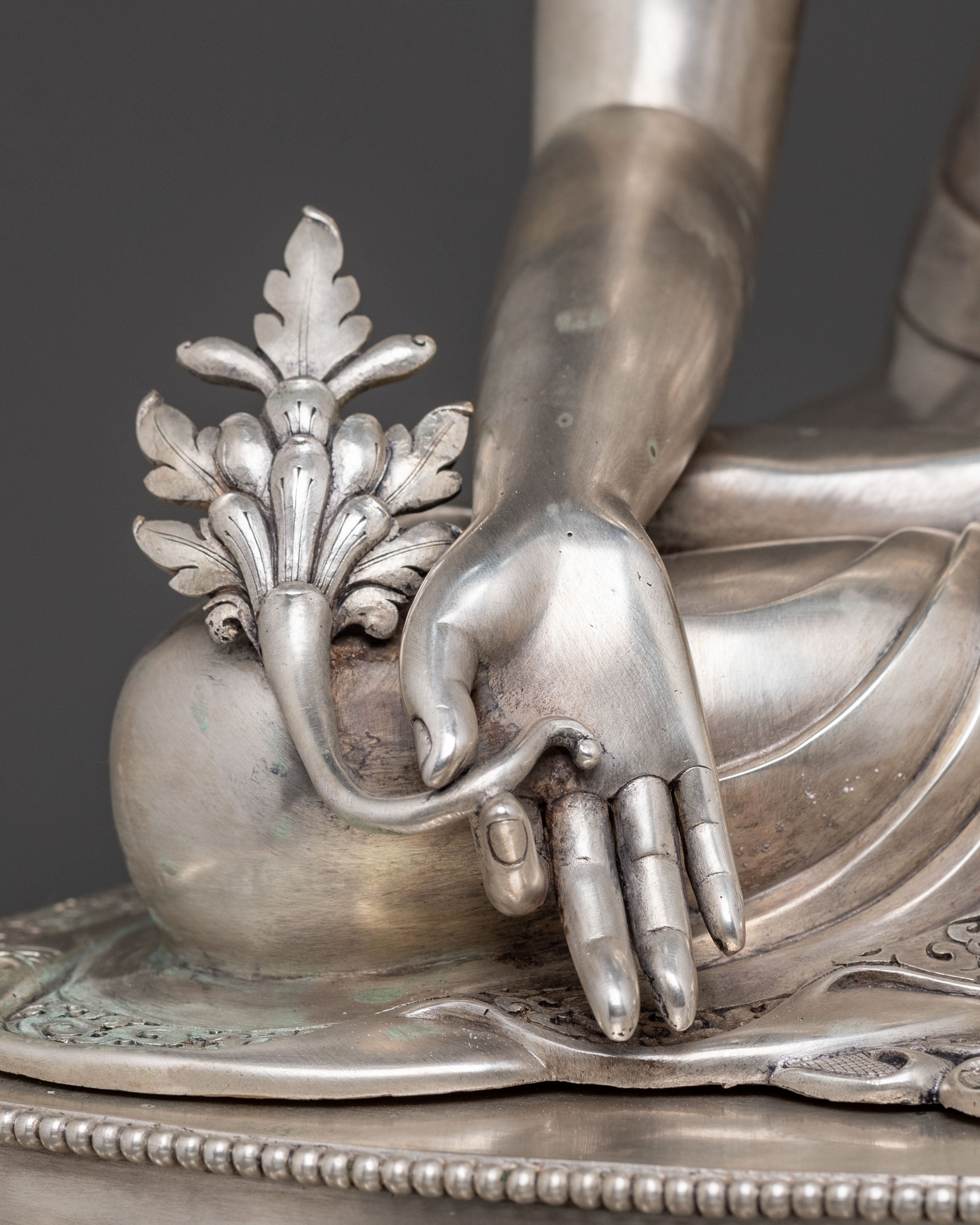 Medicine Buddha Spiritual Statue | Meditation Altar Decor