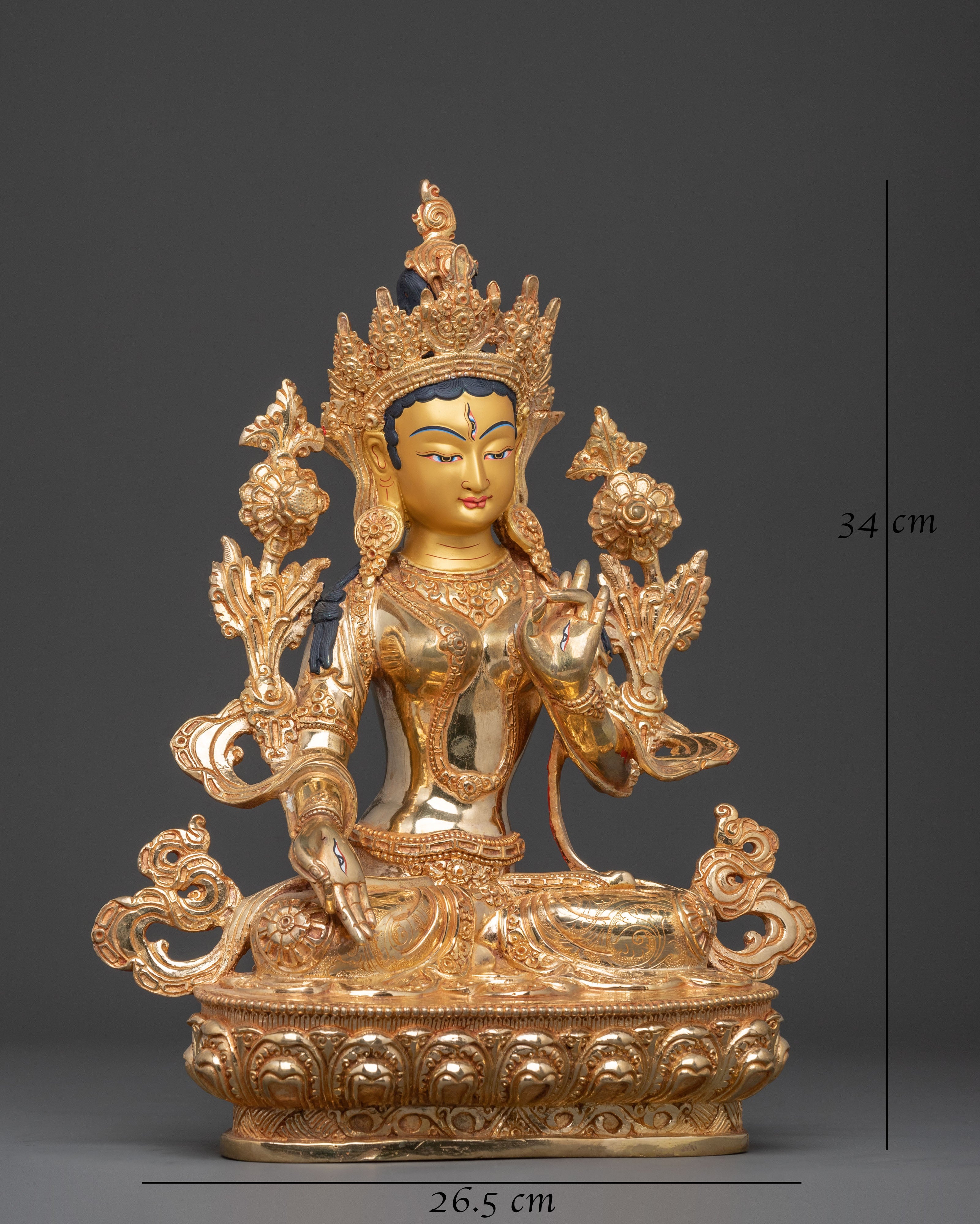 White Tara Sacred Statue | Long Life Blessing