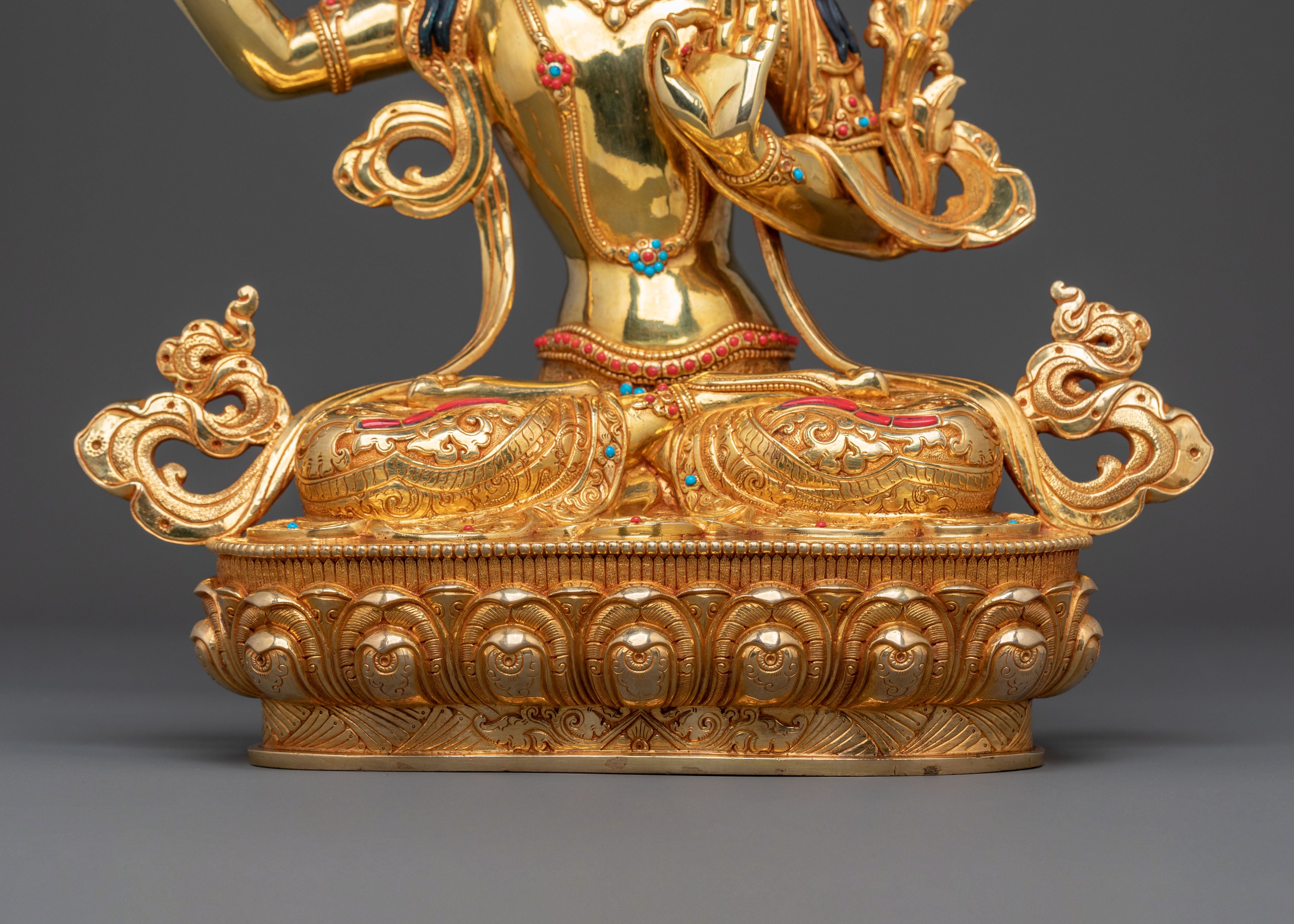 Manjushri Wisdom Statue | Sacred Altar Decor