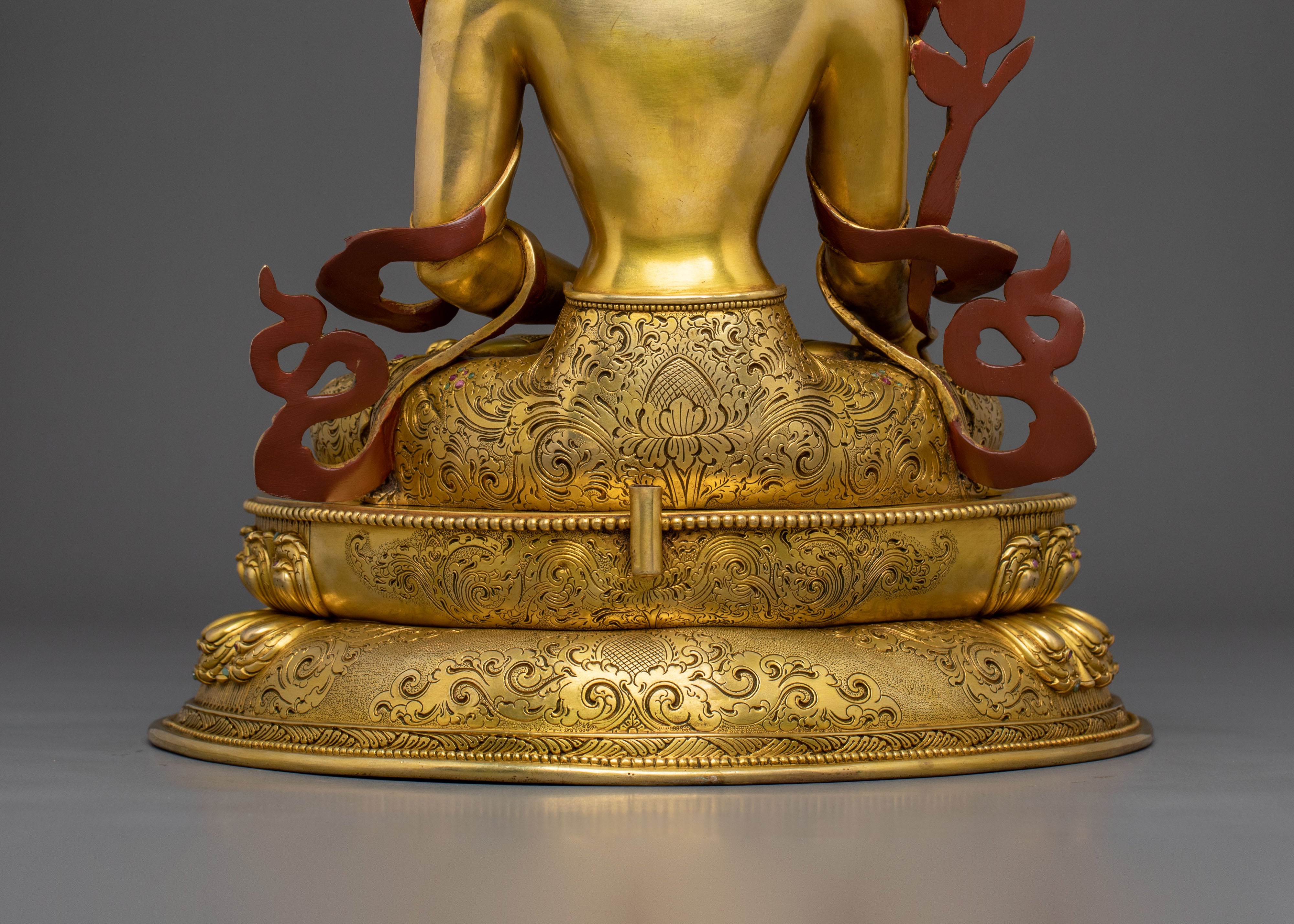 Handmade Kshitigarbha Sacred Sculpture | Bodhisattva of Great Vows