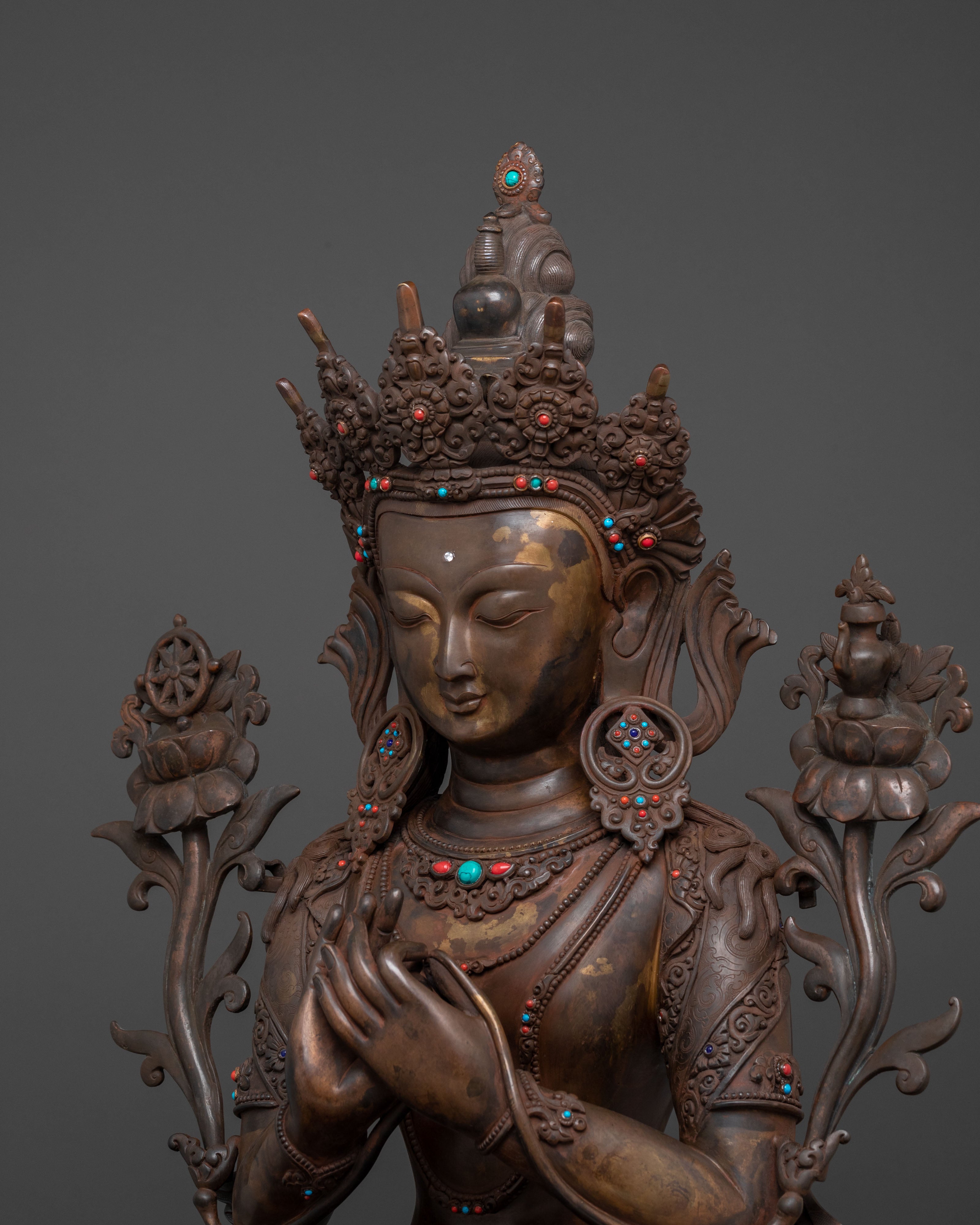 Maitreya Buddha Traditional Sculpture | Future Buddha