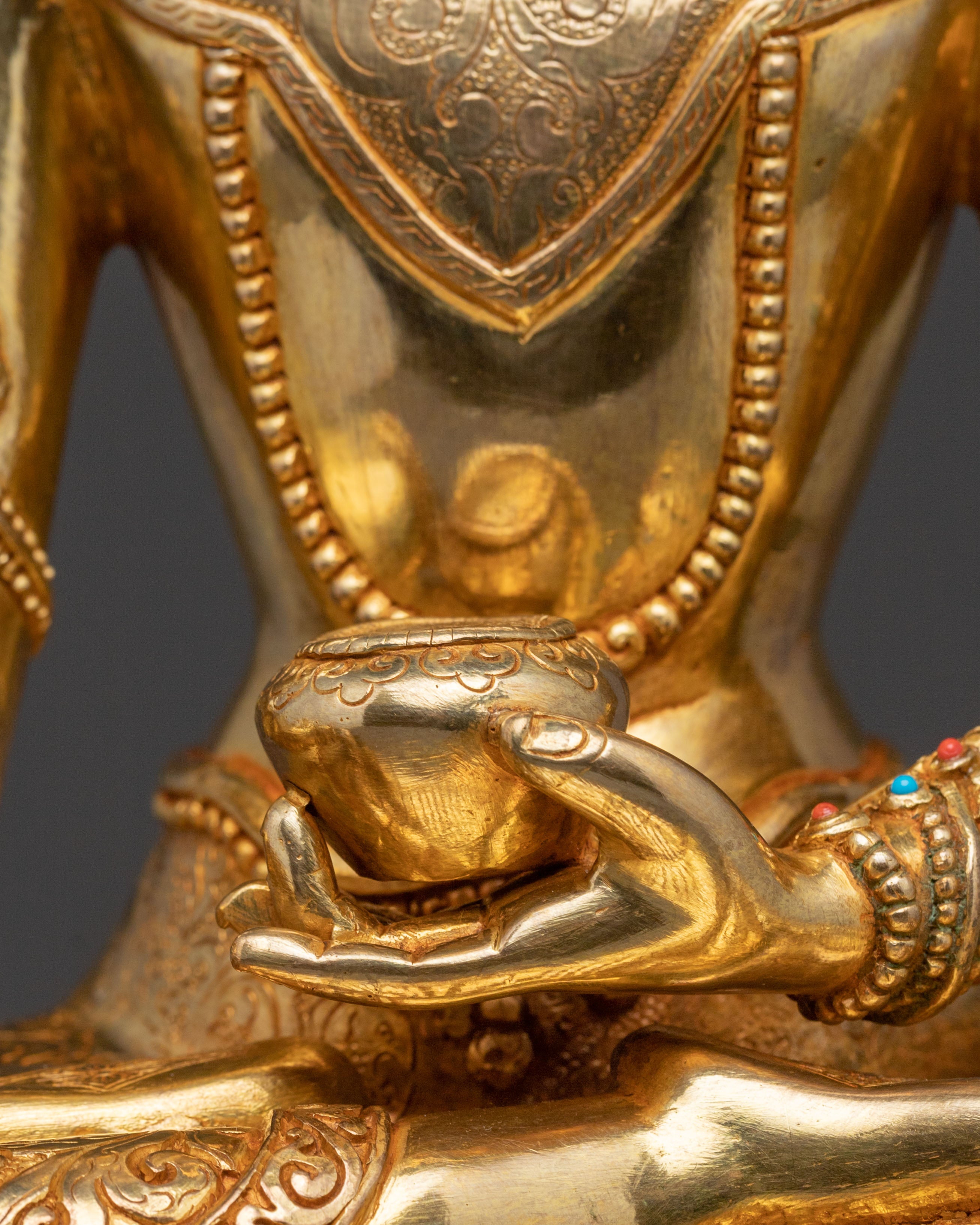 Crown Shakyamuni Buddha Statue:  Sage of the Shakyas