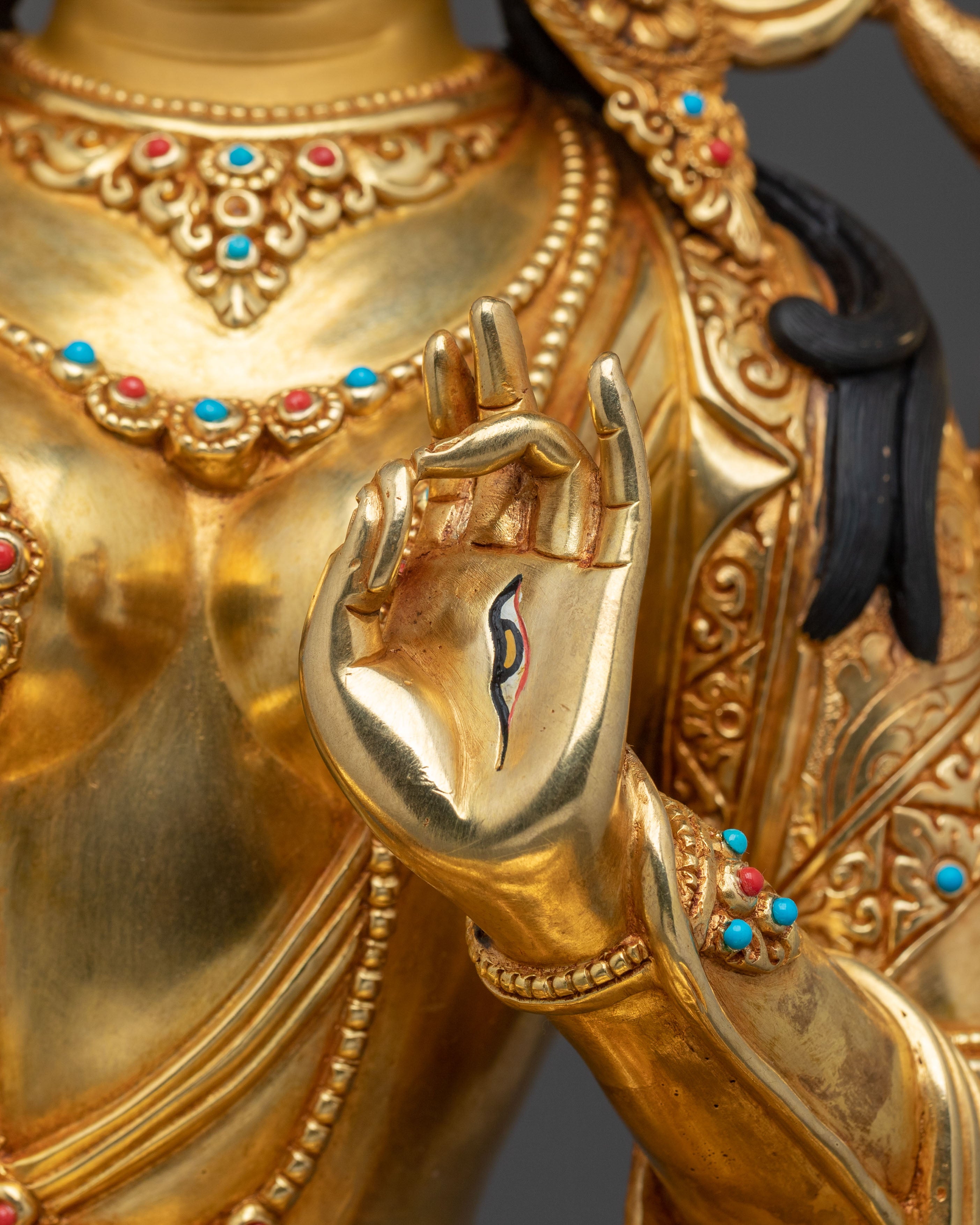 White Tara Spiritual Statue | Sapta Lochani Tara