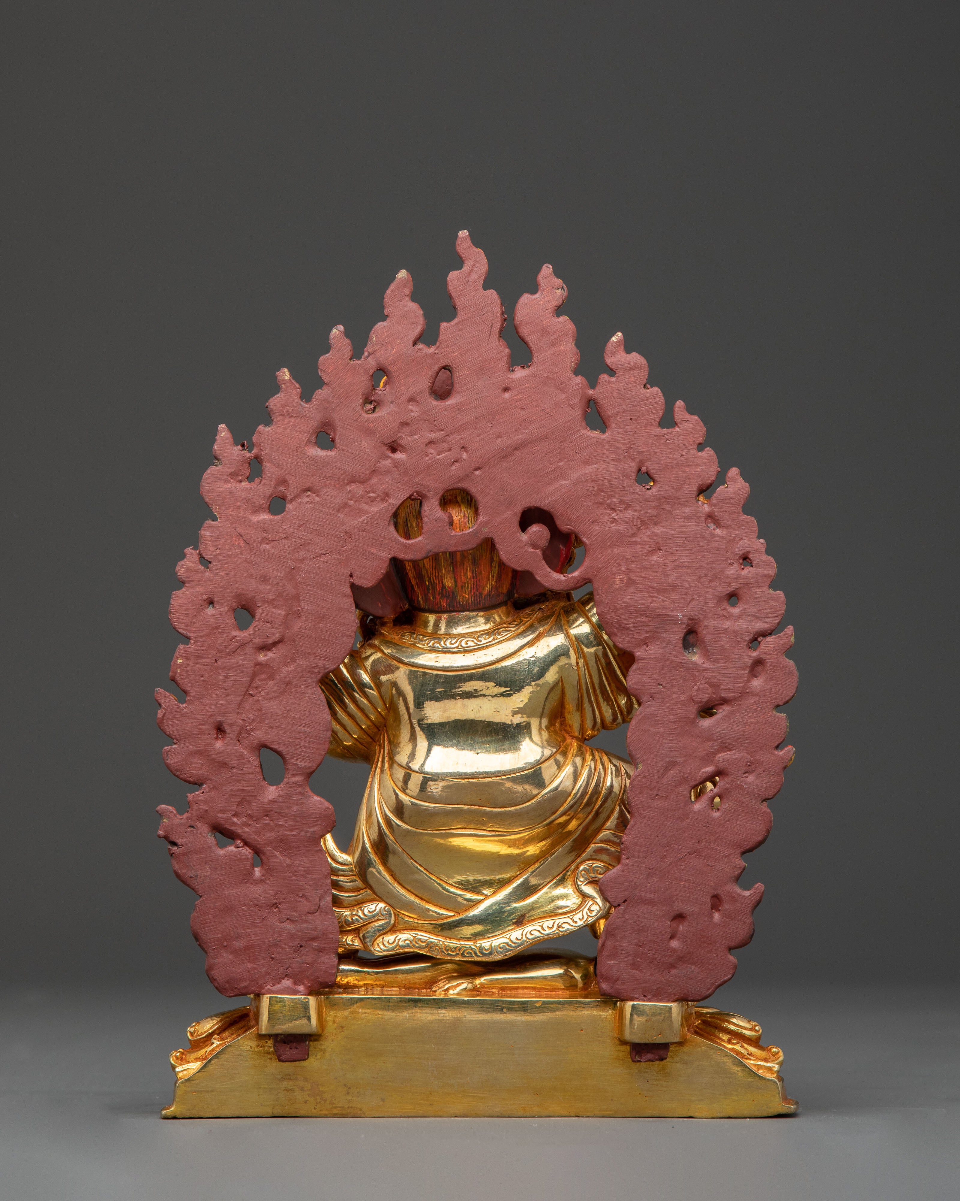 Mahakala Bernagchen Statue | Gilded Copper Art
