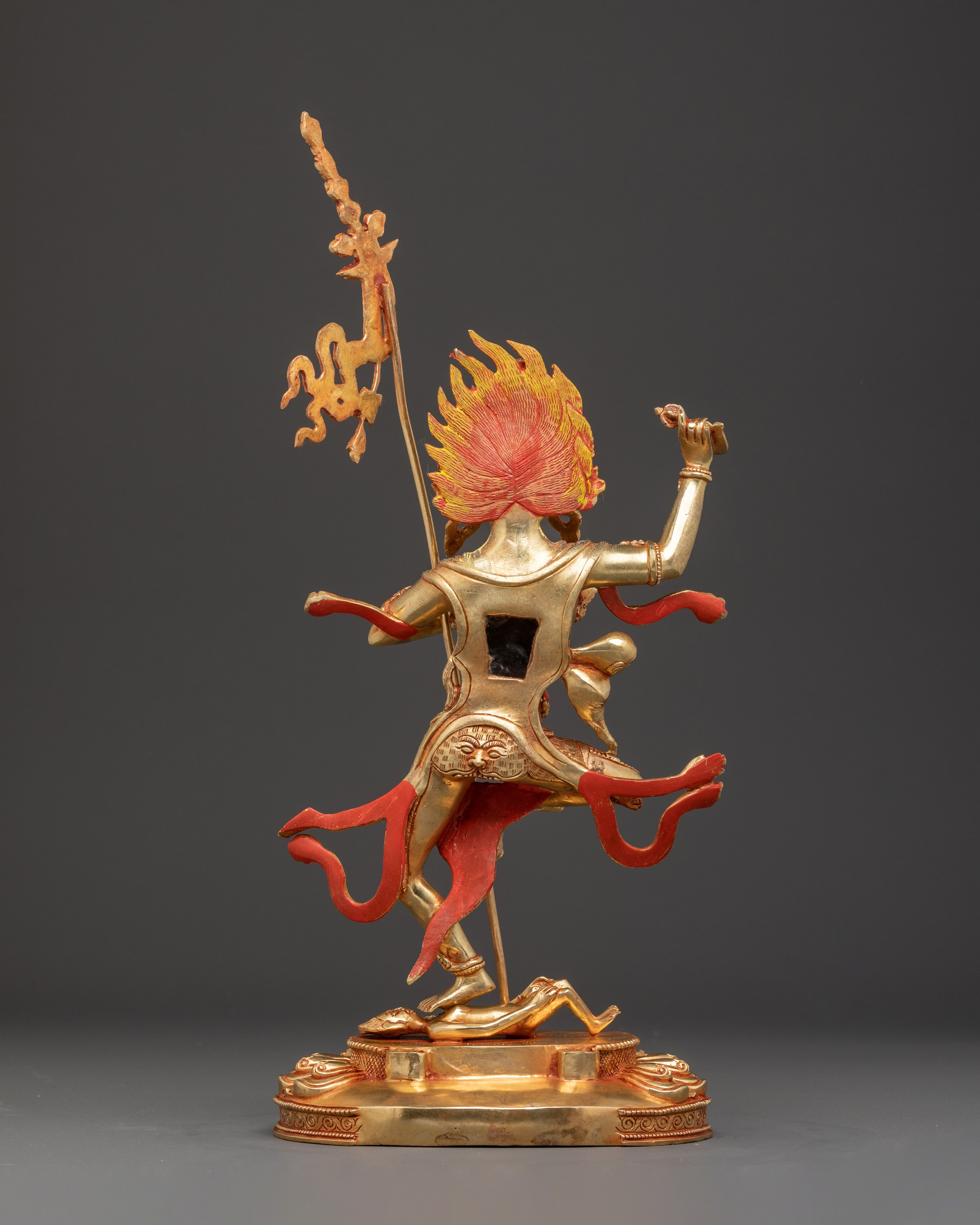 Handmade Troma Nagmo Copper Statue | Tibetan Deity of Wisdom
