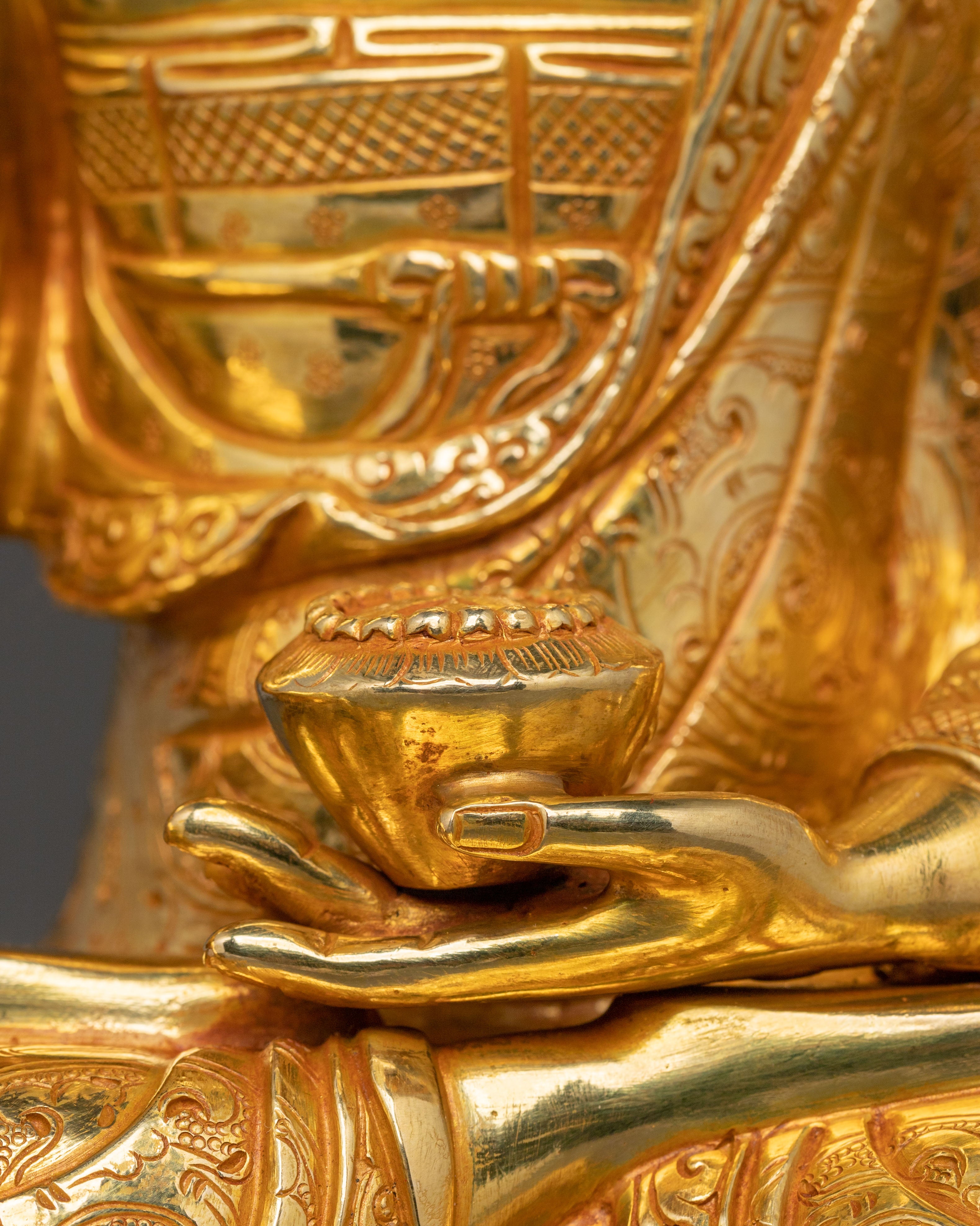 Shakyamuni Buddha: Golden Enlightenment Statue