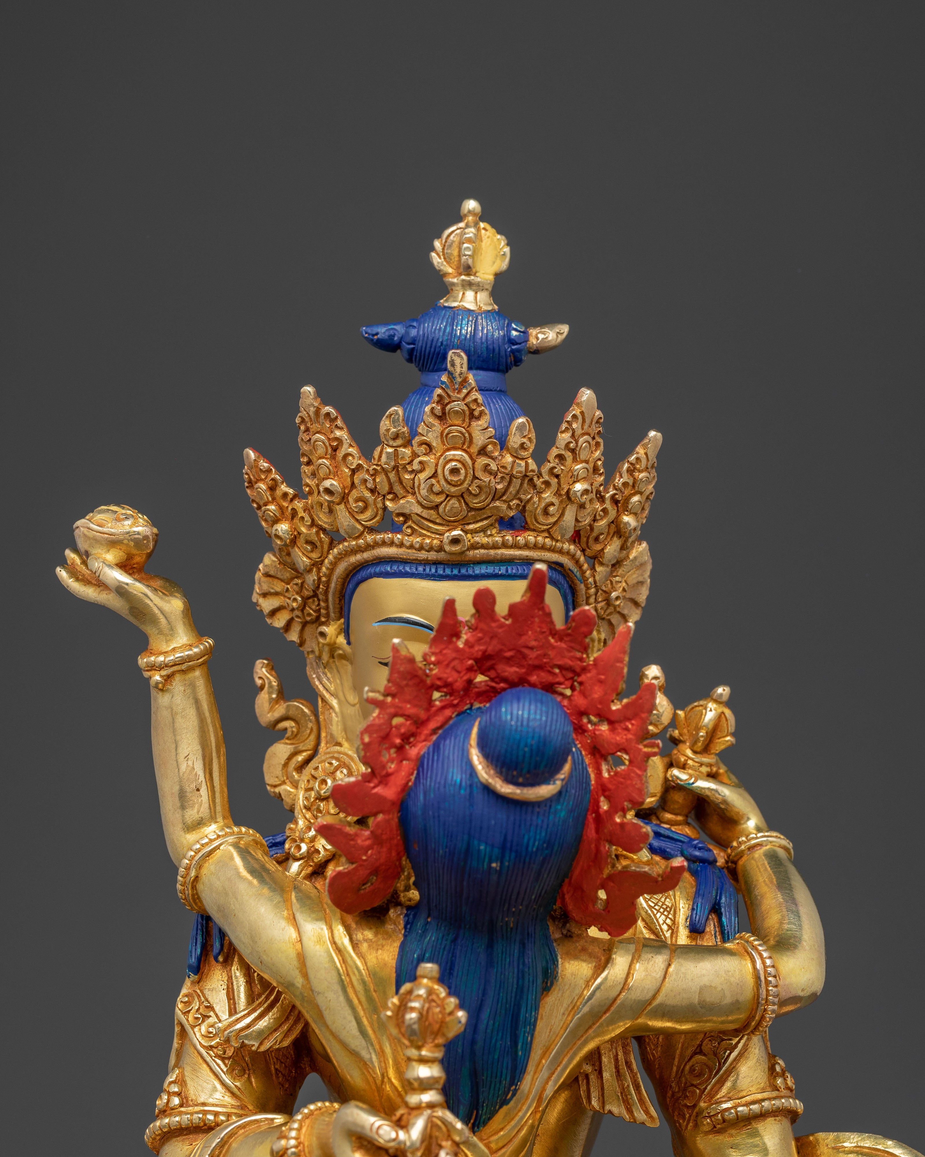 Vajrasattva With Consort Spiritual Healing Statue - Purification Serenity