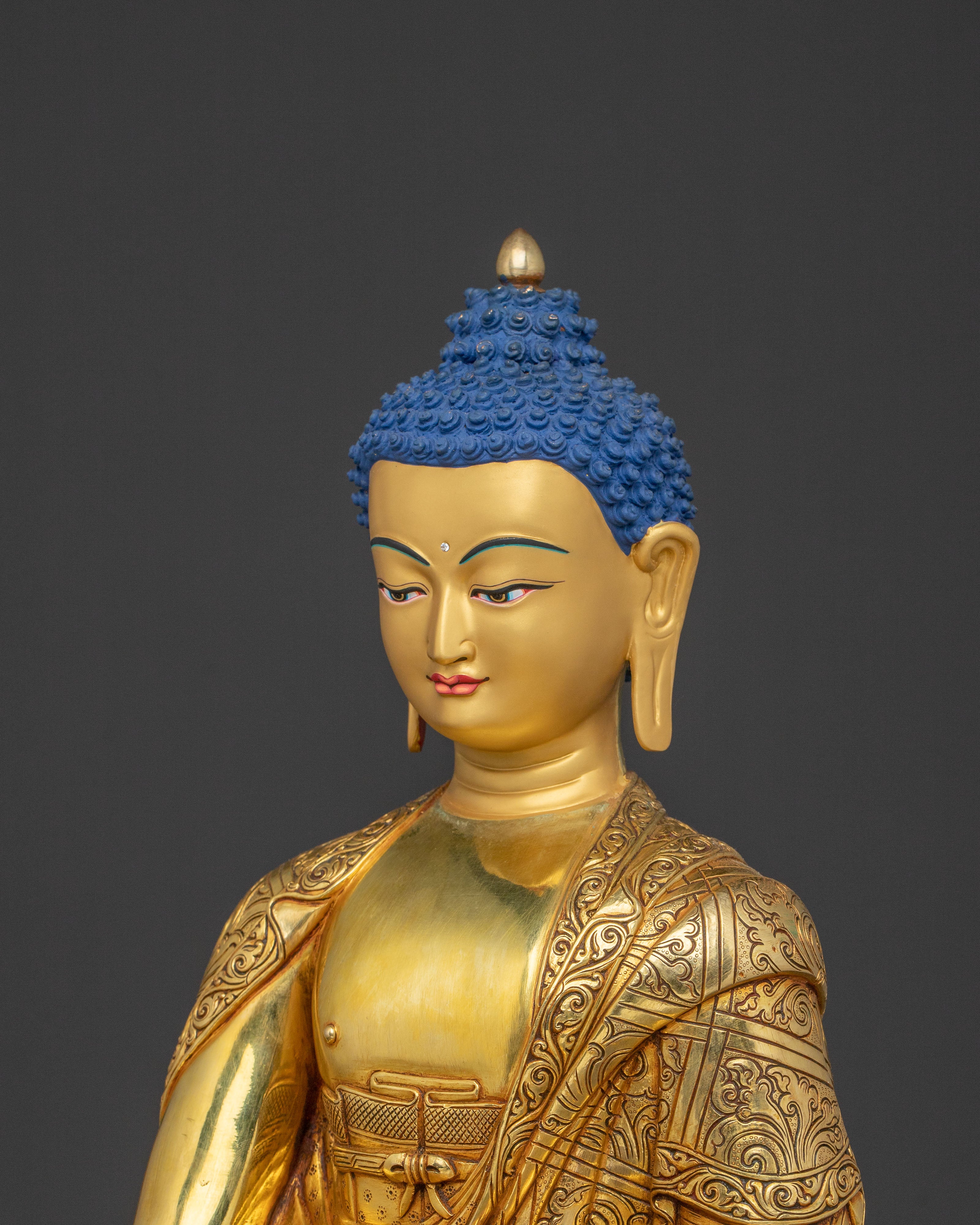 Shakyamuni Buddha Golden Statue | Enlightened One