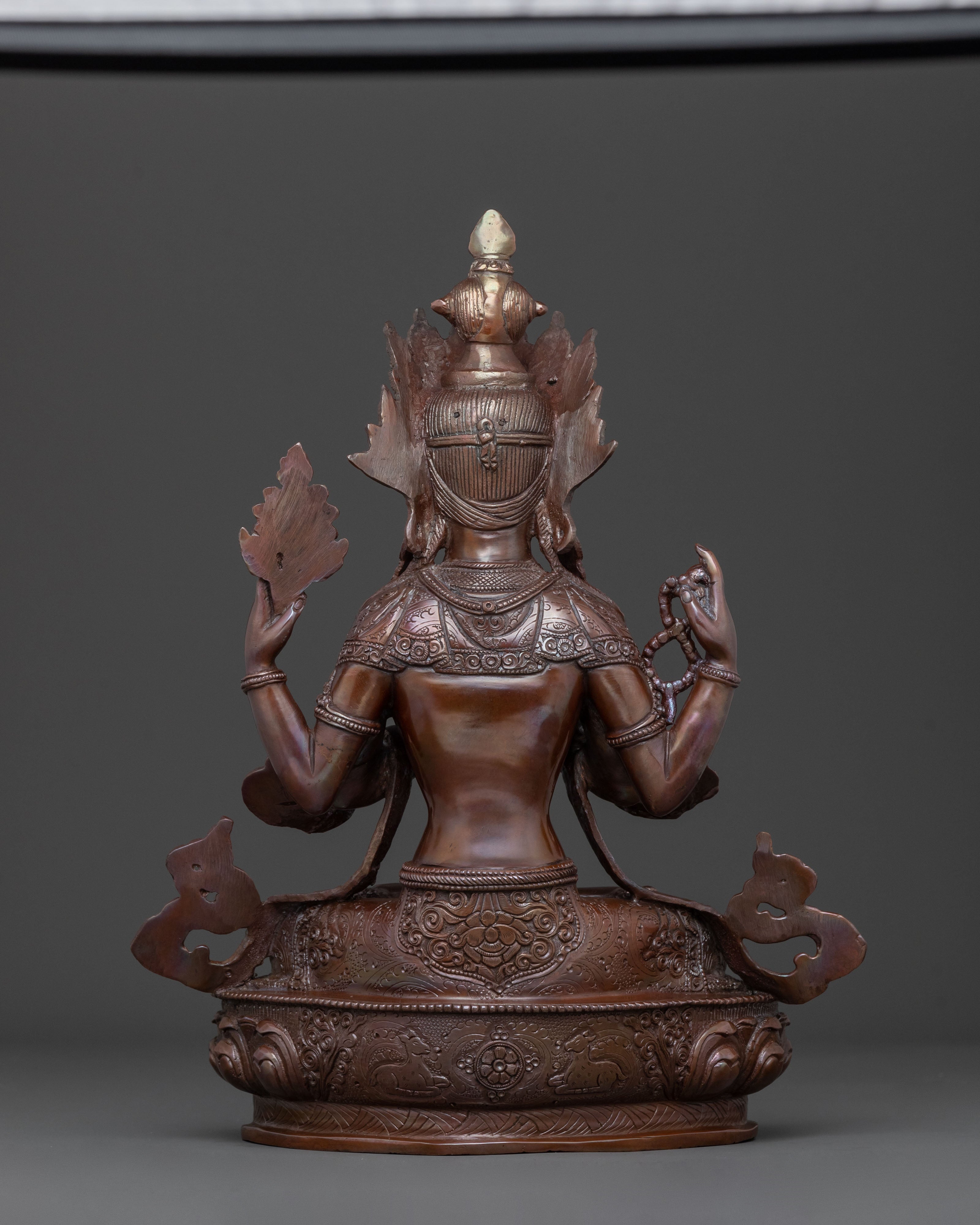 Four-Armed Chenrezig Figurine | Home Decor