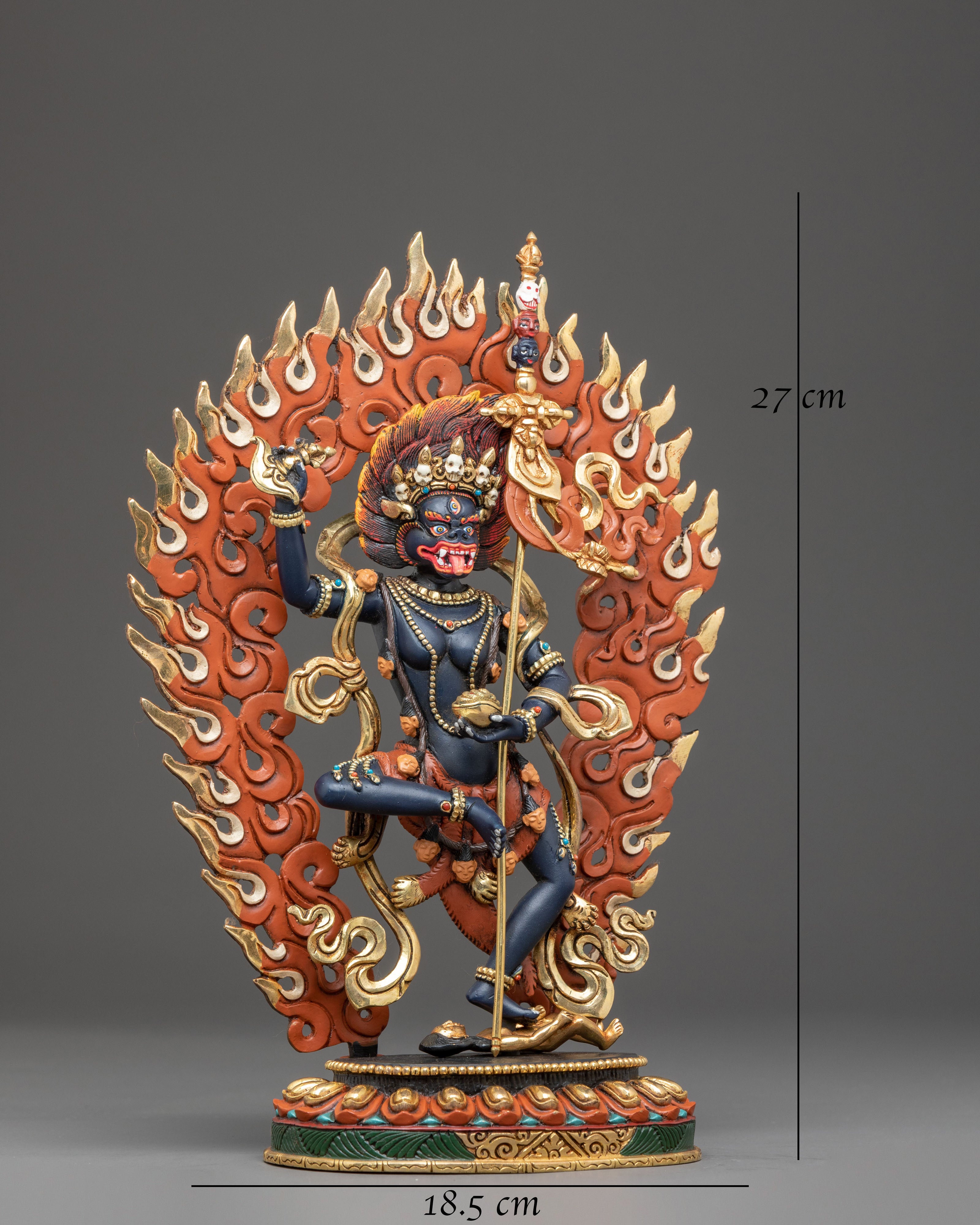 Handcrafted Simhamukha Sculpture
