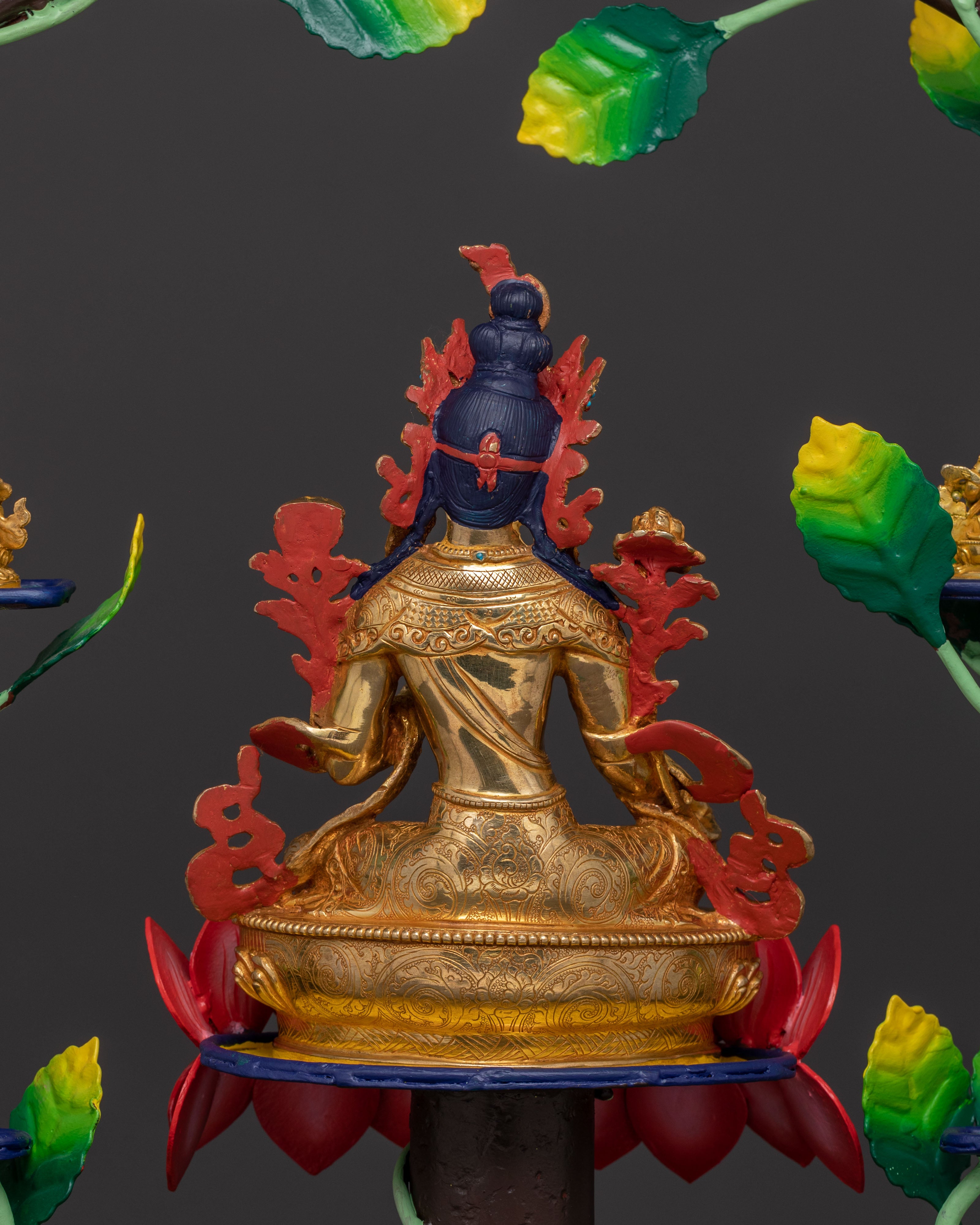 21 Tara Spiritual Statue Set | 24k Gold Gilded Figures