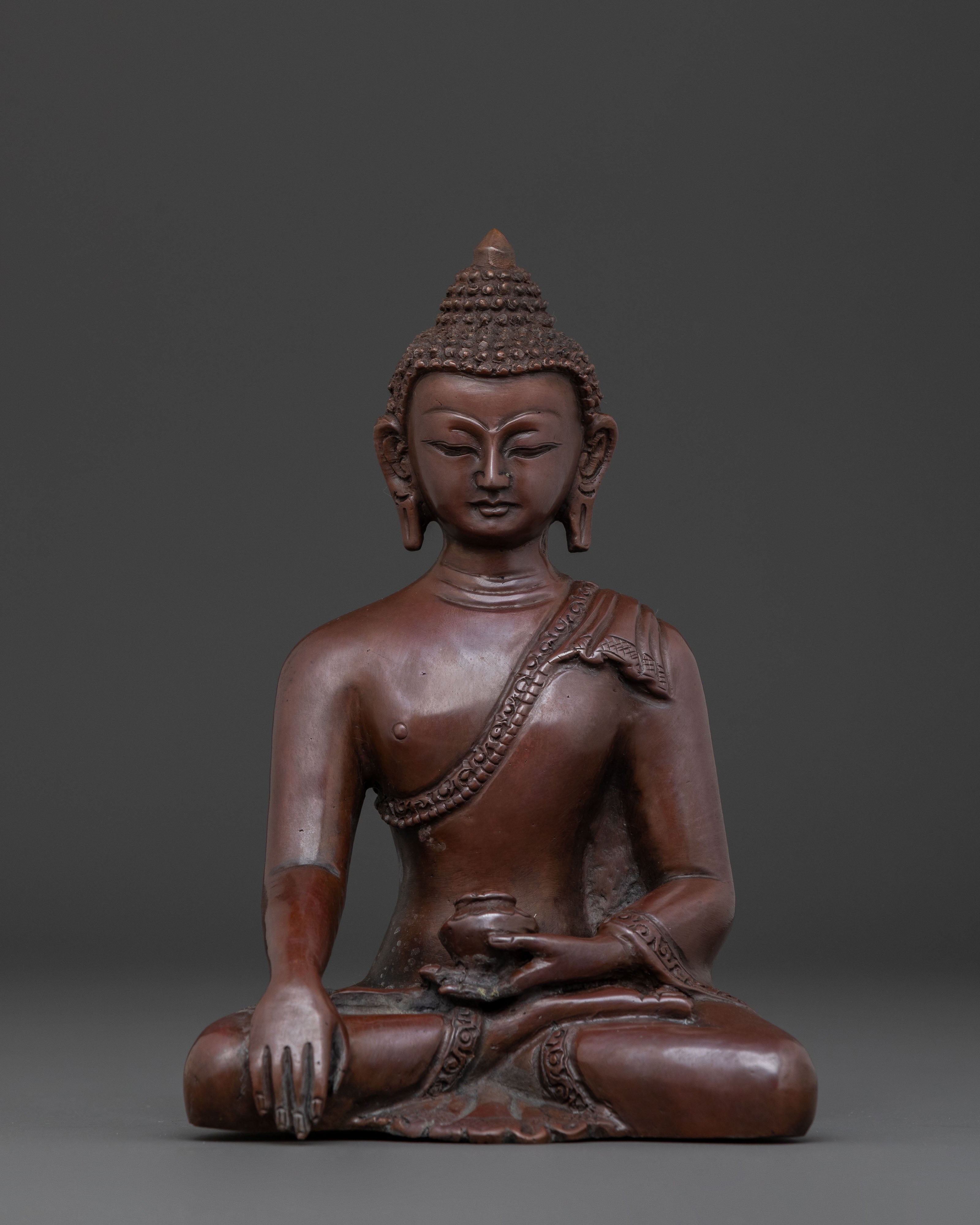 Sacred Shakyamuni Buddha Peaceful Statue