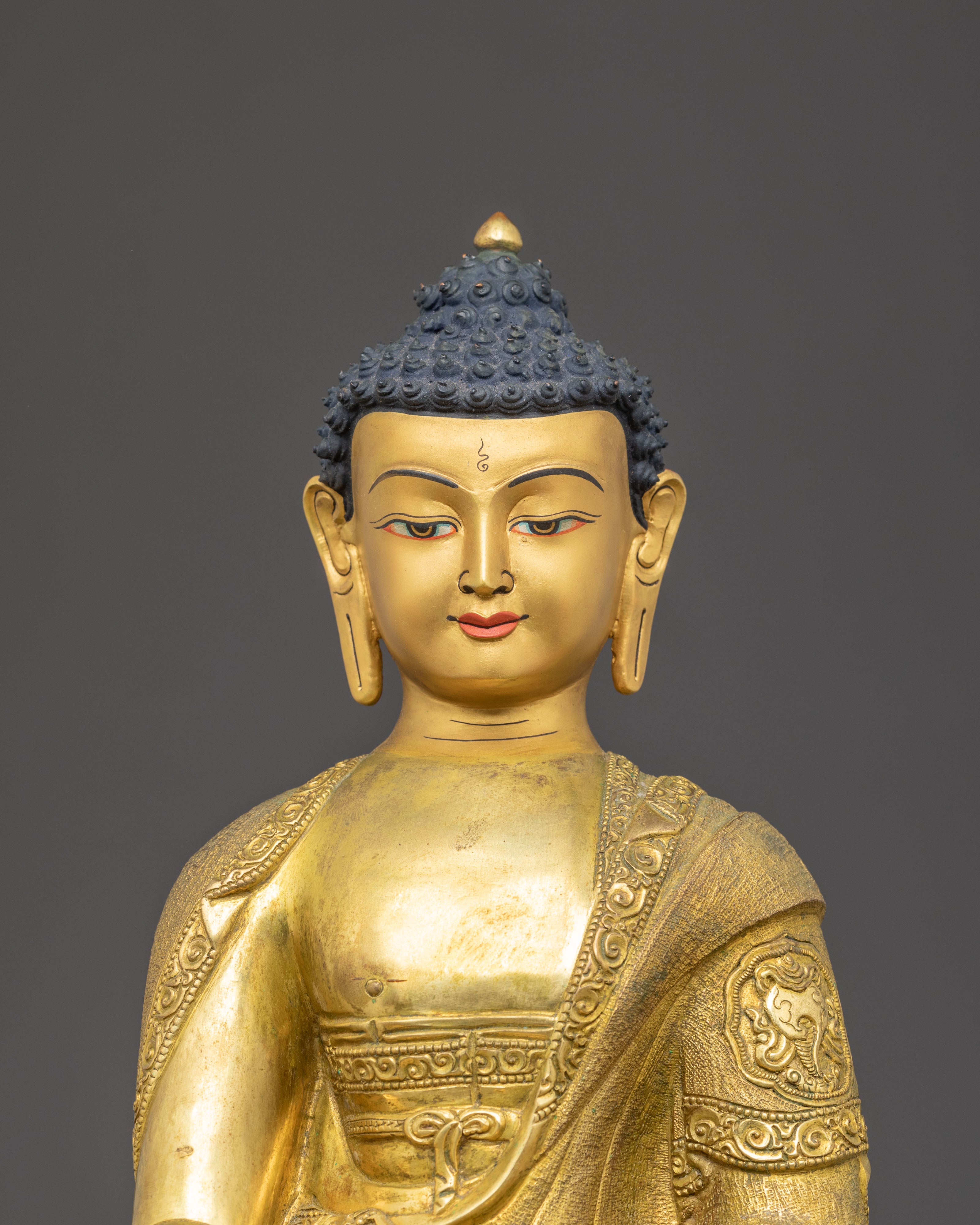 Shakyamuni Buddha Copper Body Statue | Historical Gautama Buddha