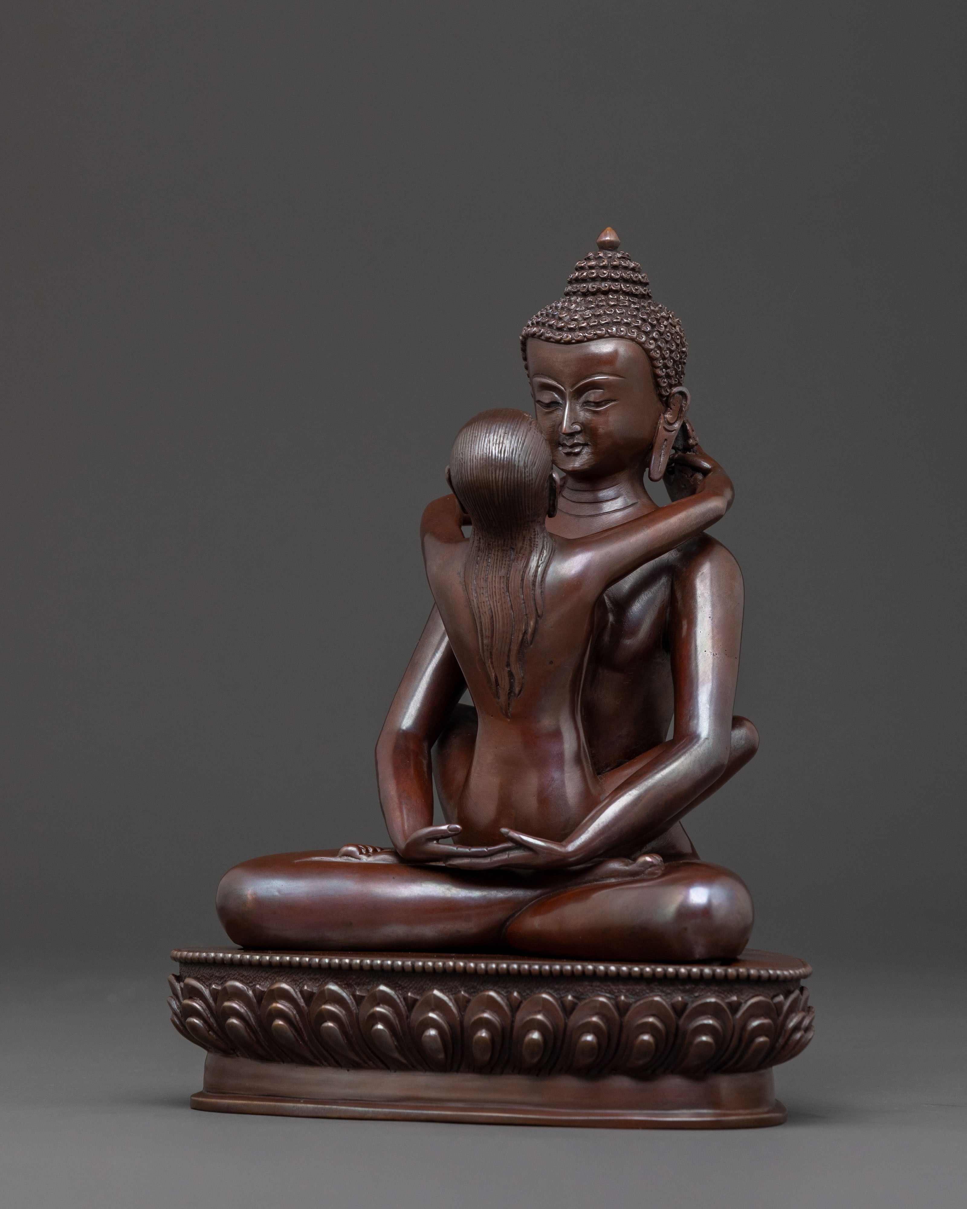 Samantabhadra Spiritual Statue with Consort for Altar