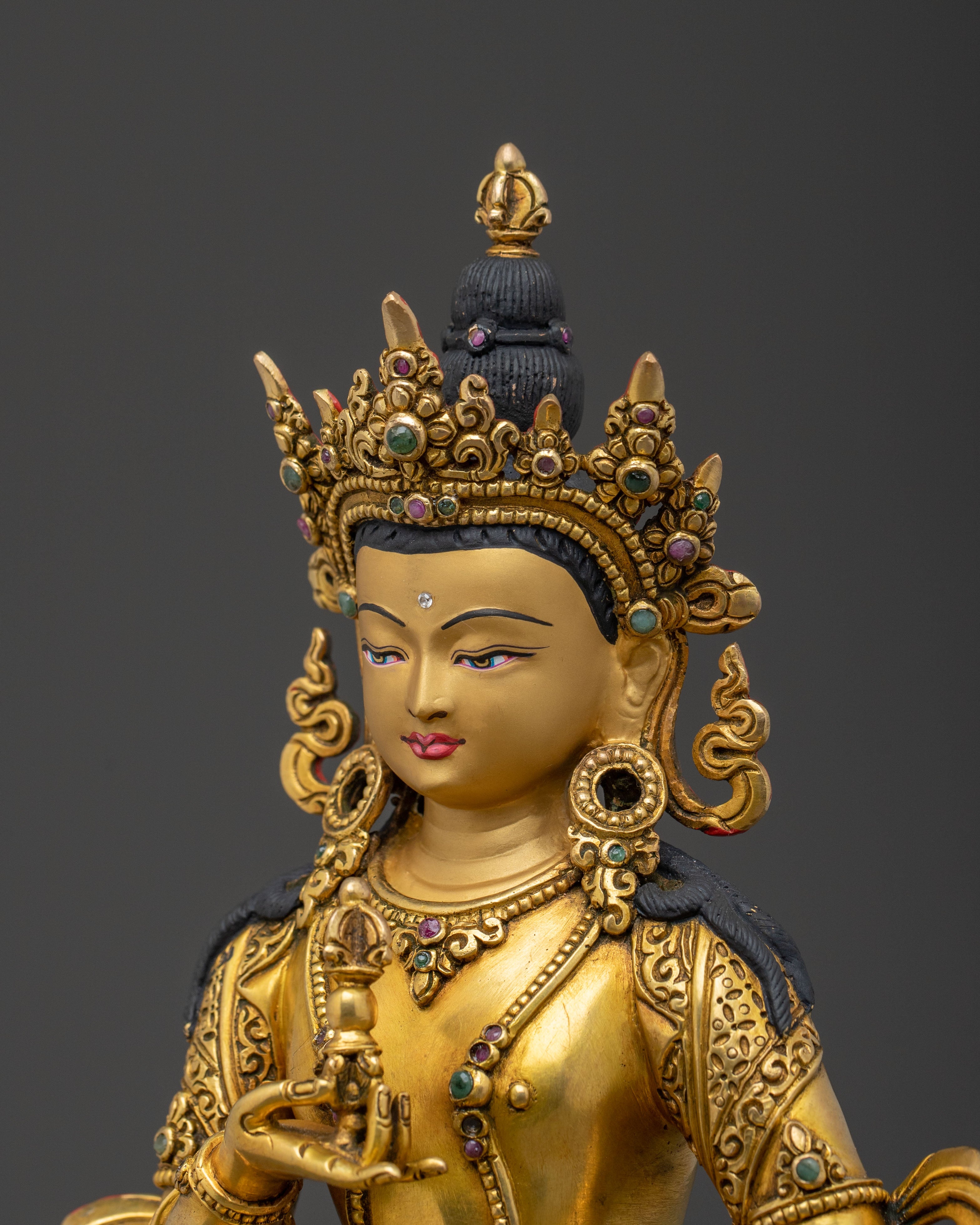 Handcrafted Vajrasattva Spiritual Statue | Home Decor
