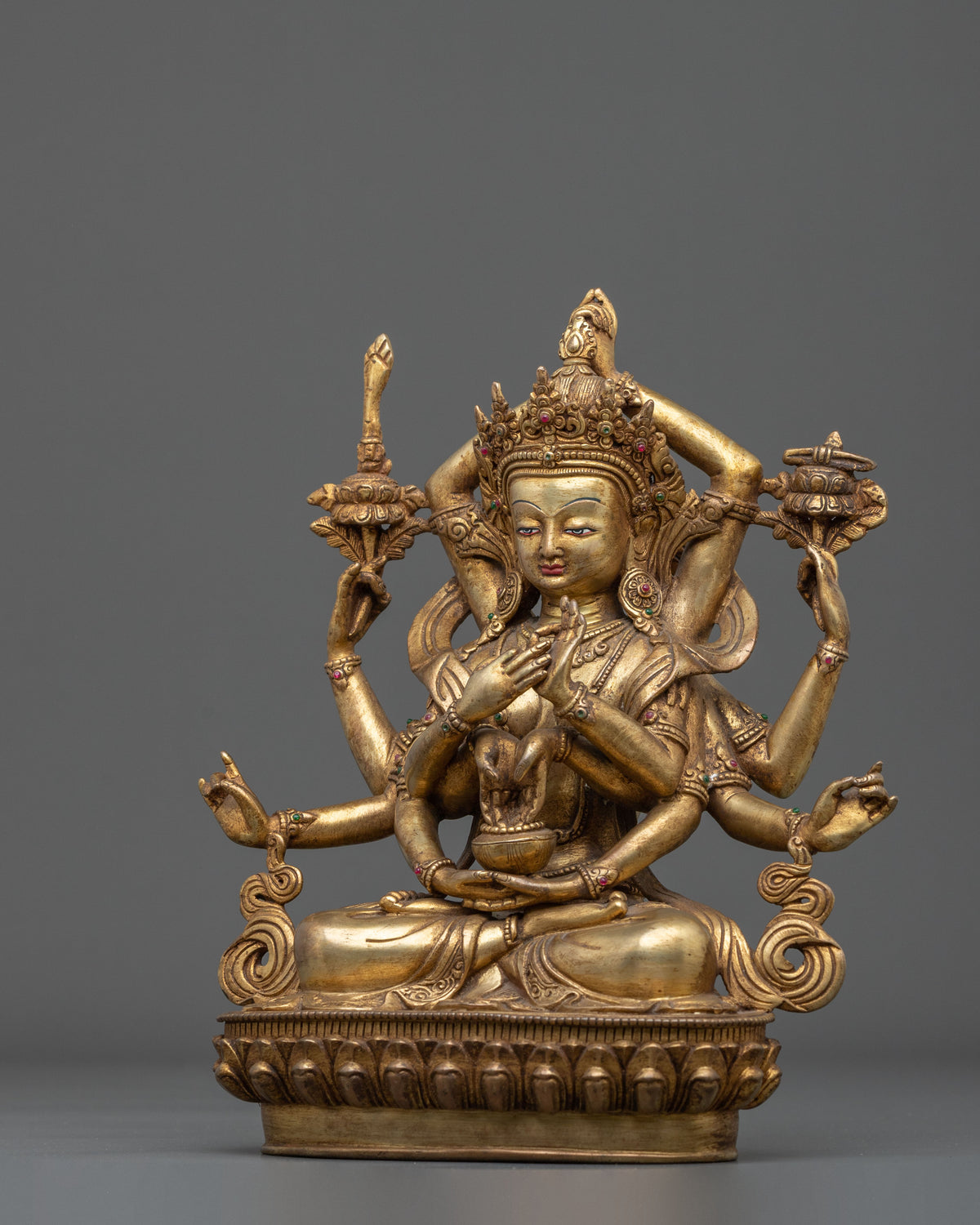 Namasangati Copper Statue | Serene Craftsmanship