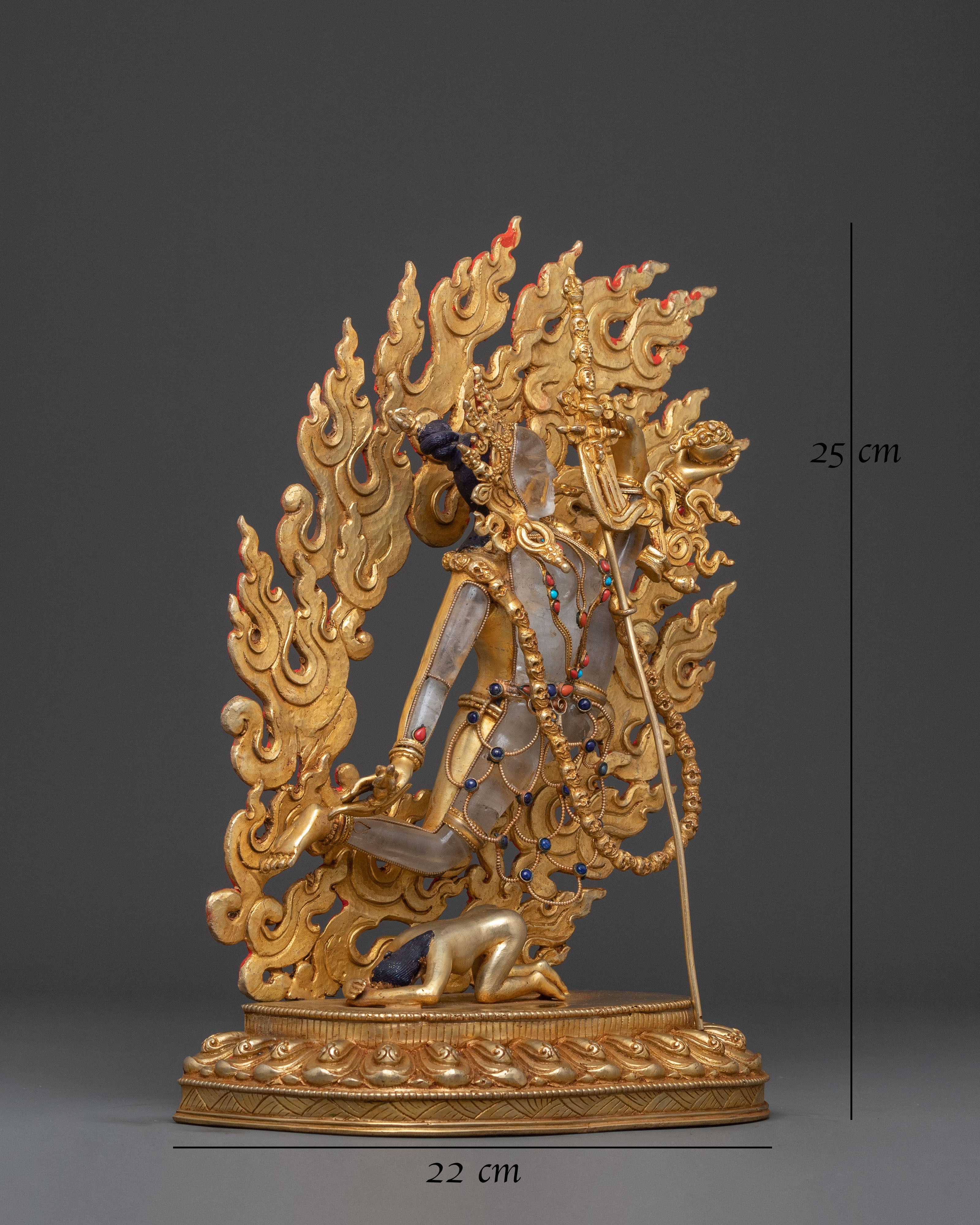 Handcrafted Aaksha Yogini Statue | Exquisite Handcrafted Idol