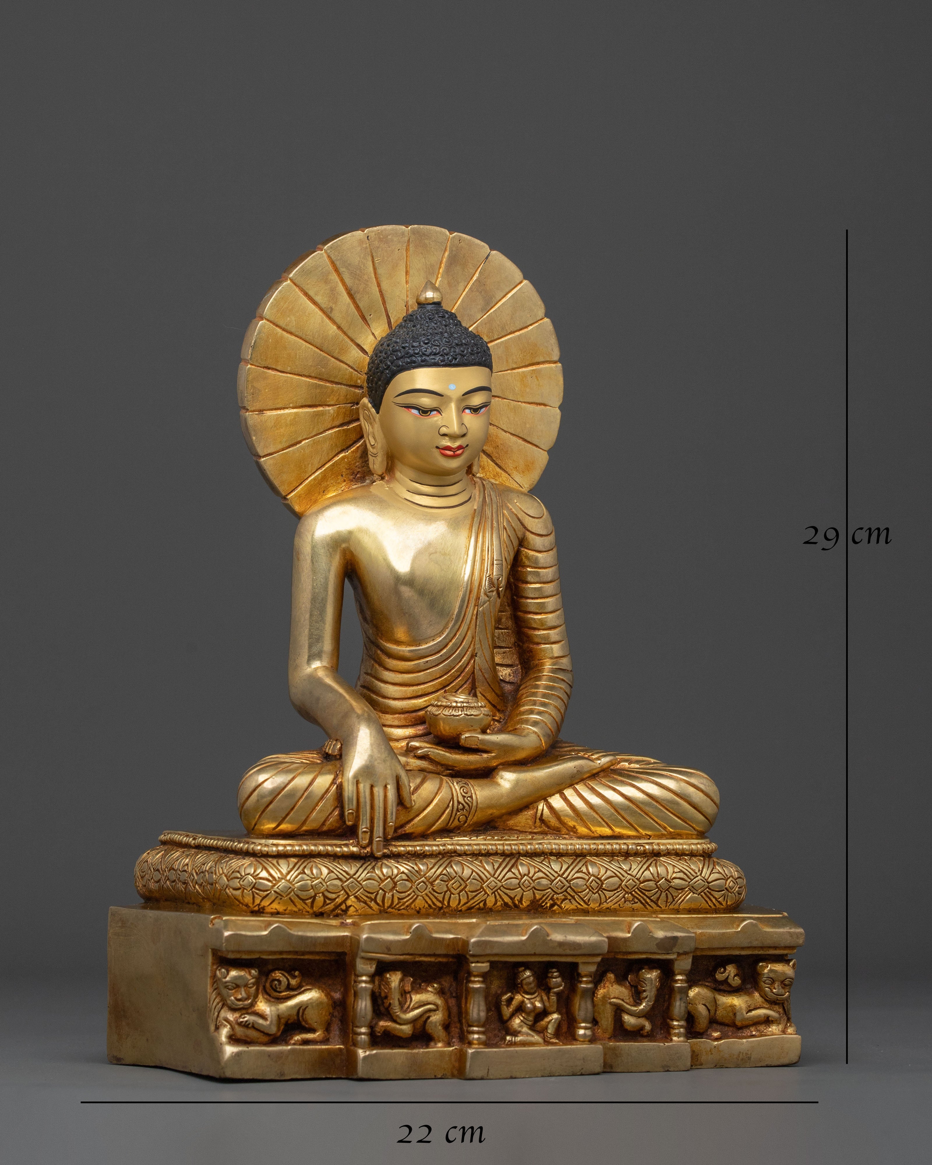 Buddha Shakyamuni Himalayan Dharma Statue