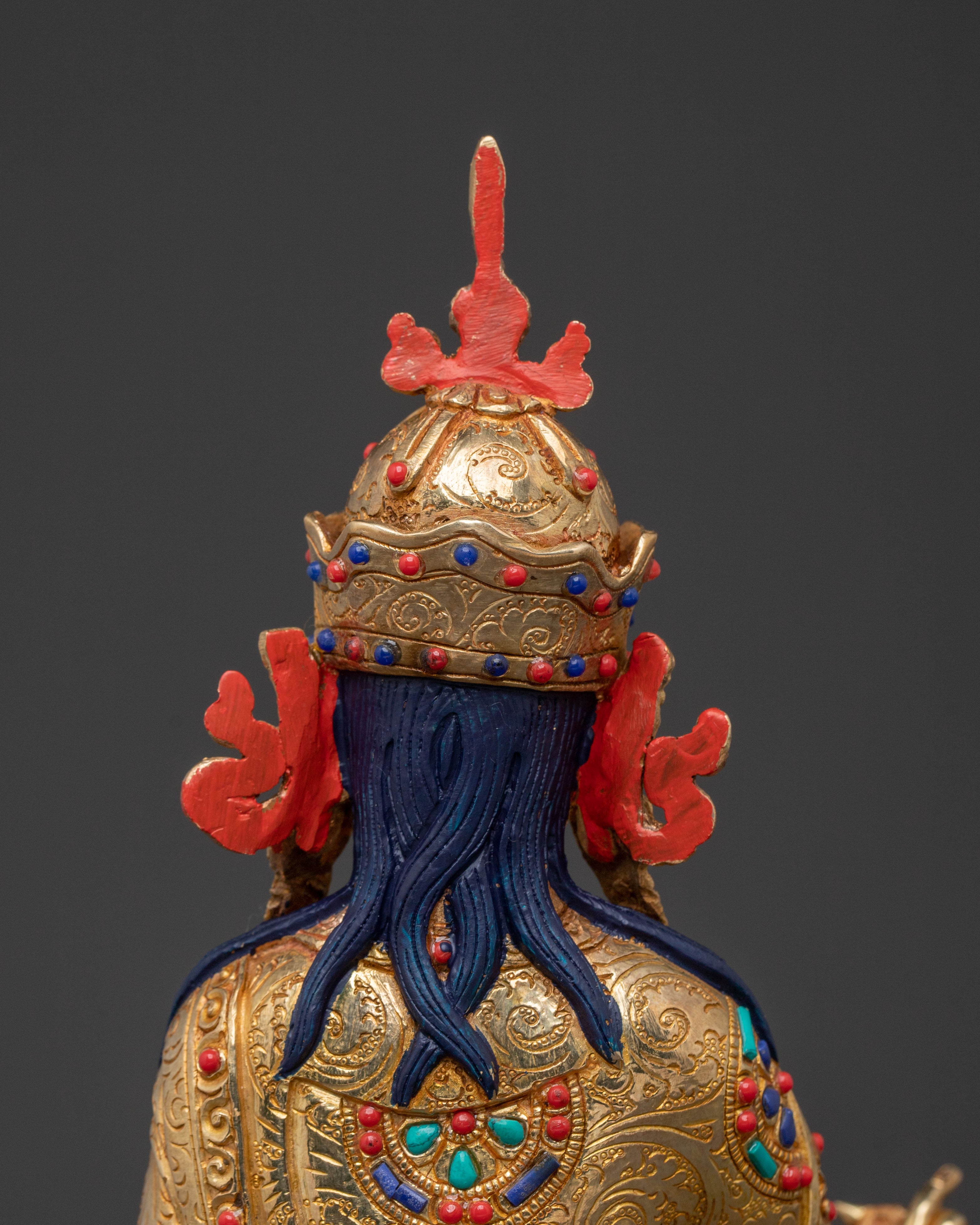 Guru Rinpoche Copper Sculpture | Symbol of Wisdom & Protection