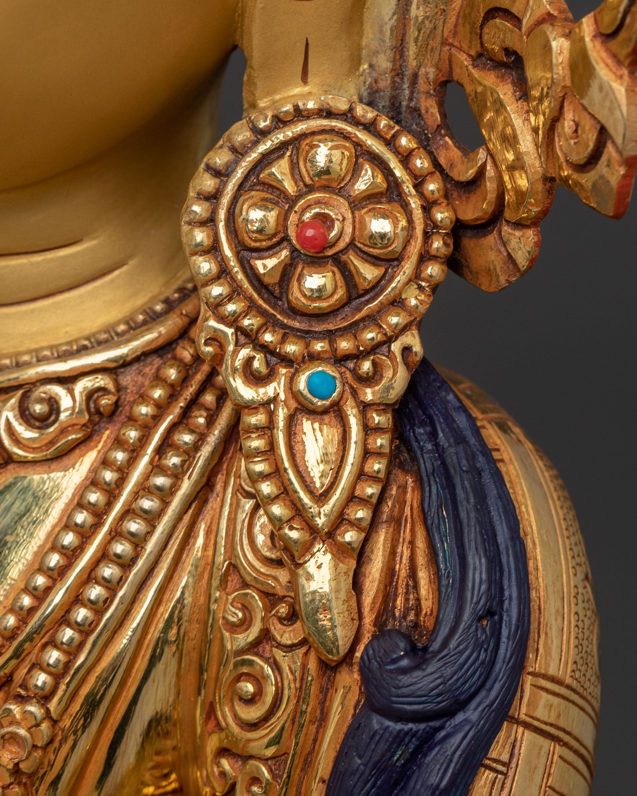 Handcrafted Kshitigarbha Statue | Made in Nepal