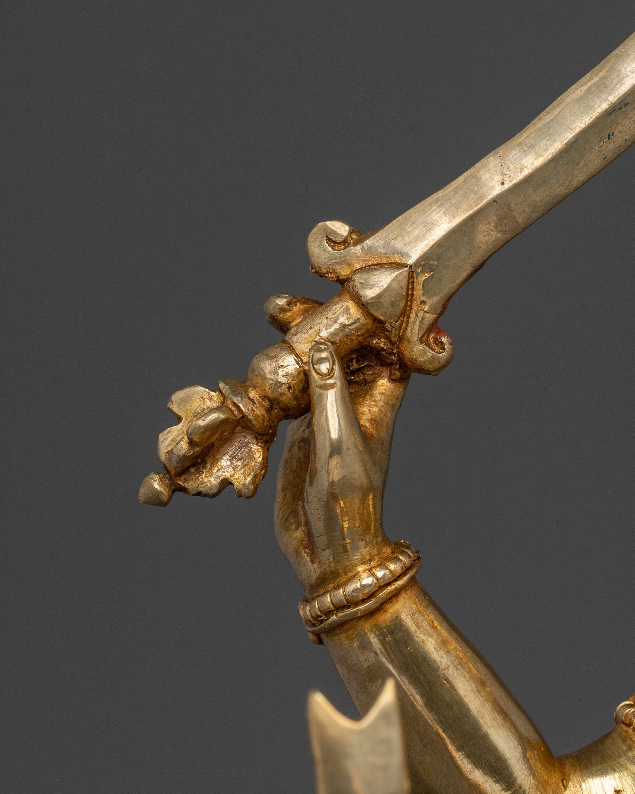 Handmade Maha Manjushri Statue | Bodhisattva of Wisdom
