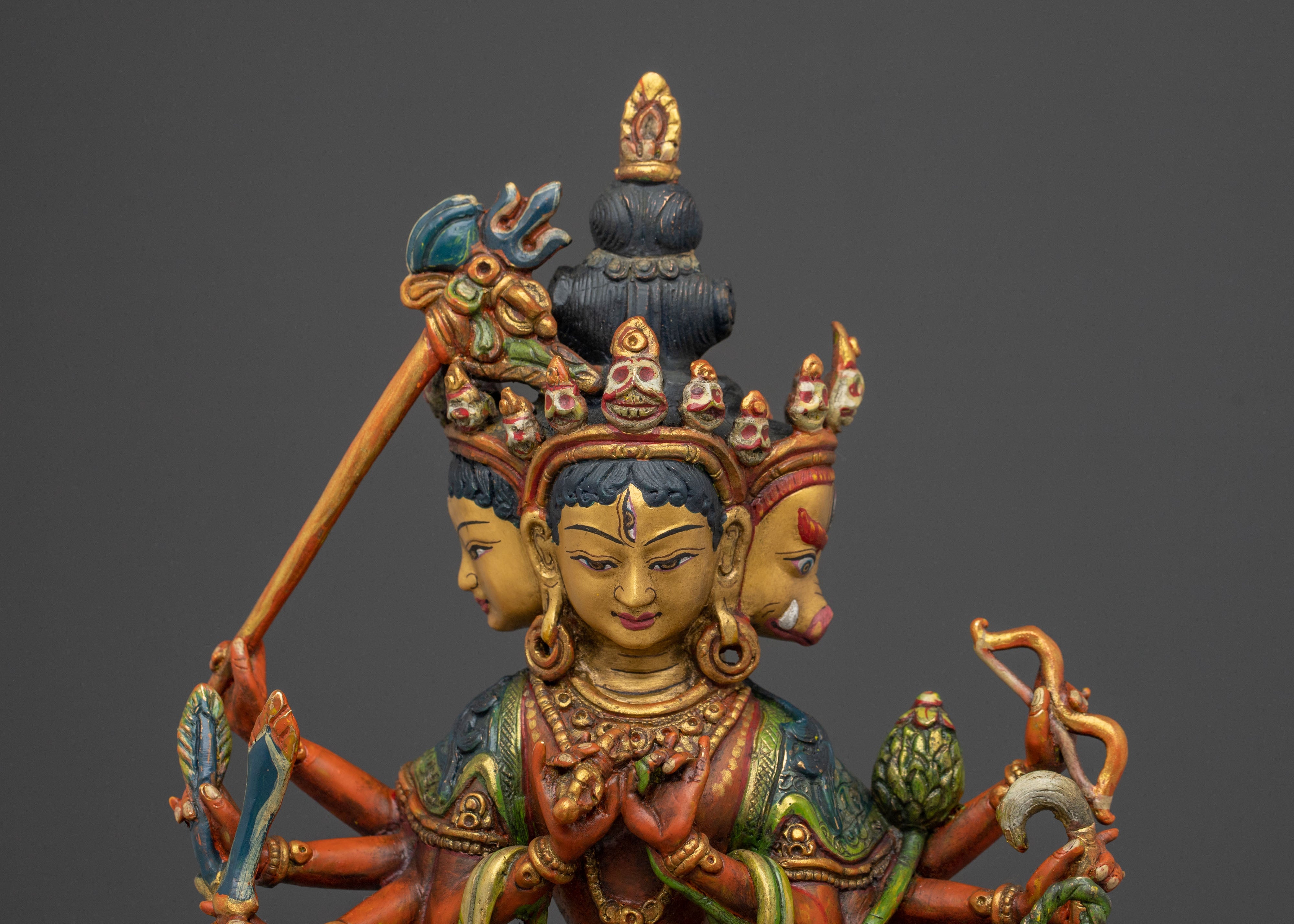 Marici Statue: Tibetan Buddhist Goddess