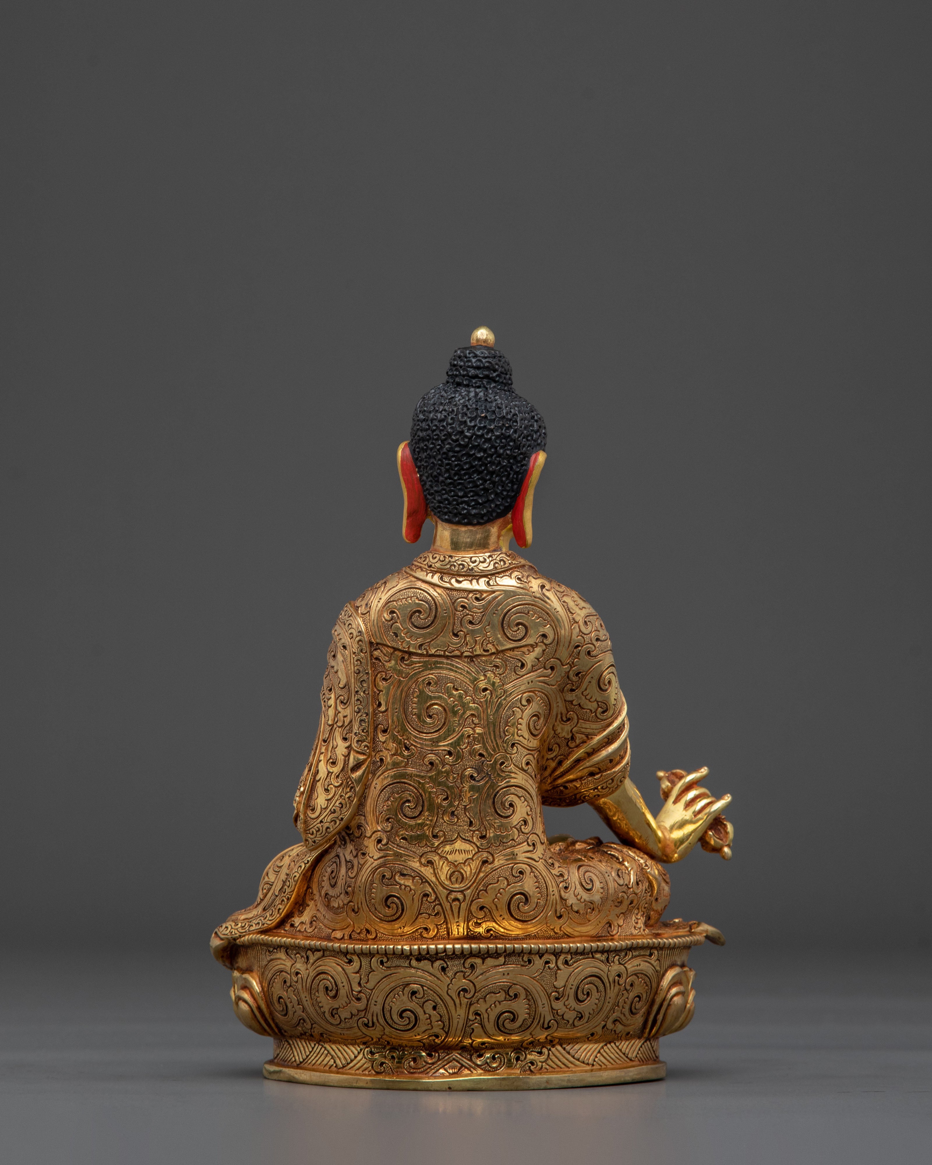 8 Manifestation of Guru Rinpoche Set with 24k Gold Glided
