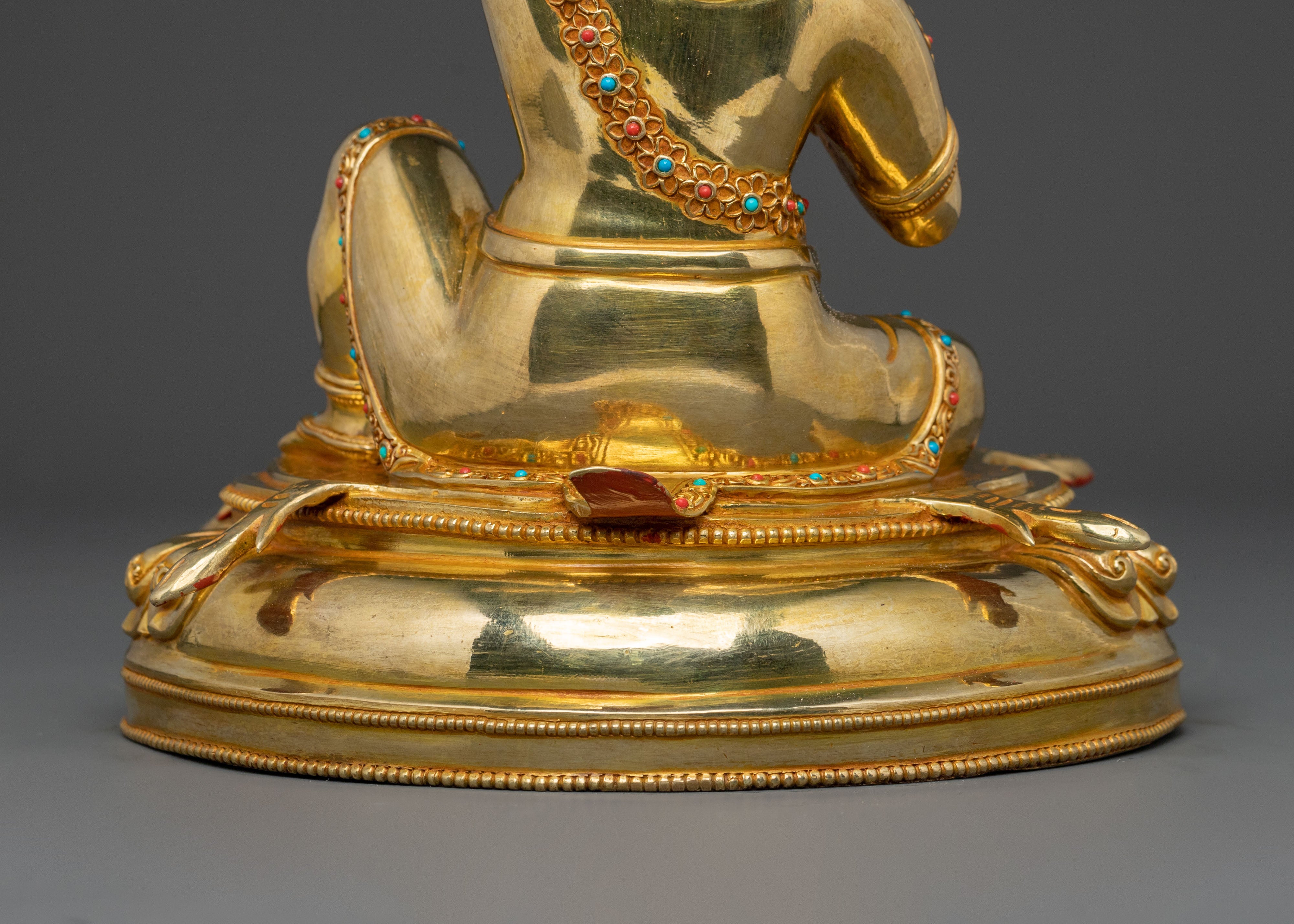 Virupa: 24K Gold Gilded Magnificent Statue