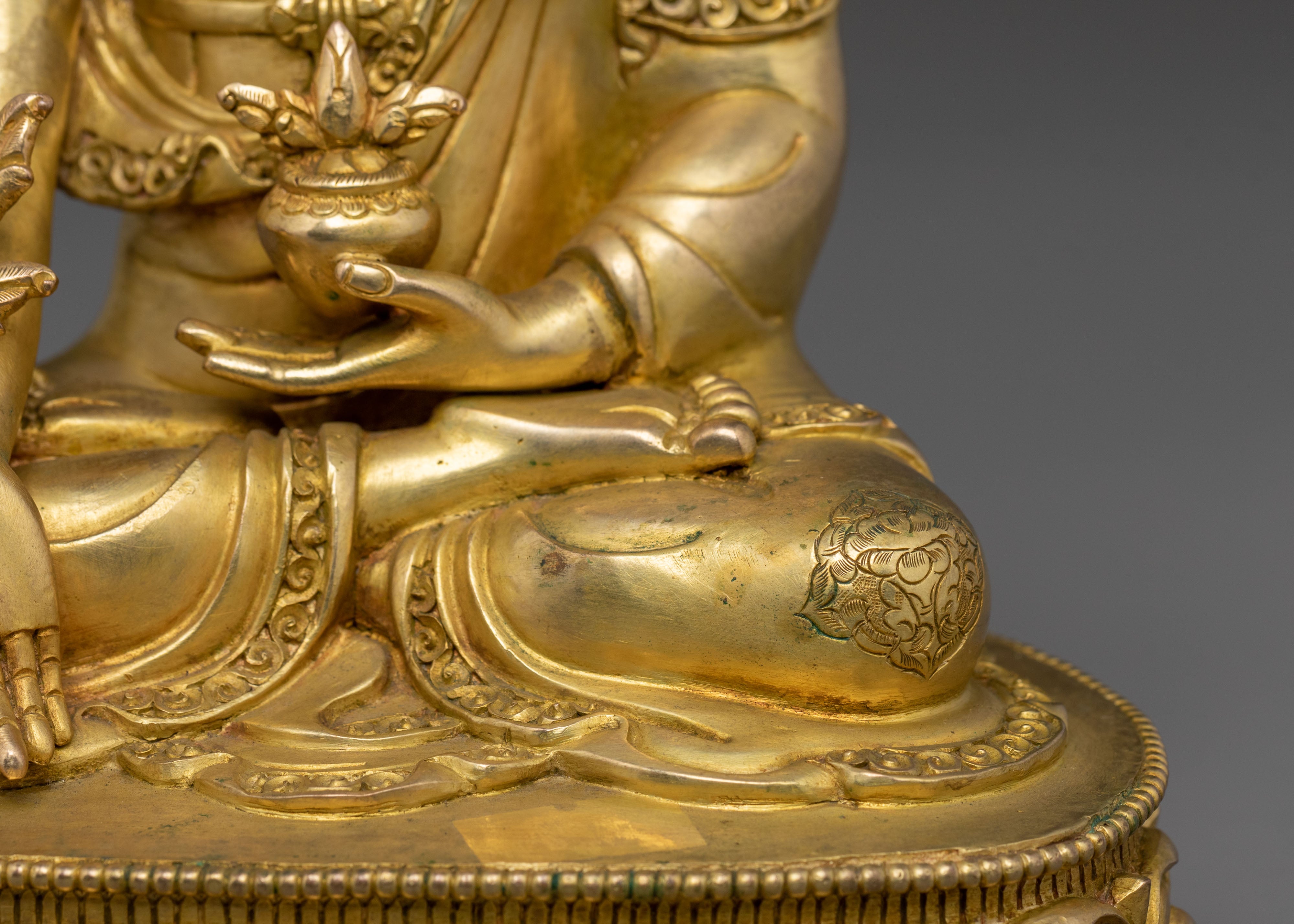 Sangye Menla Spiritual Statue | Buddha of Healing and Longevity