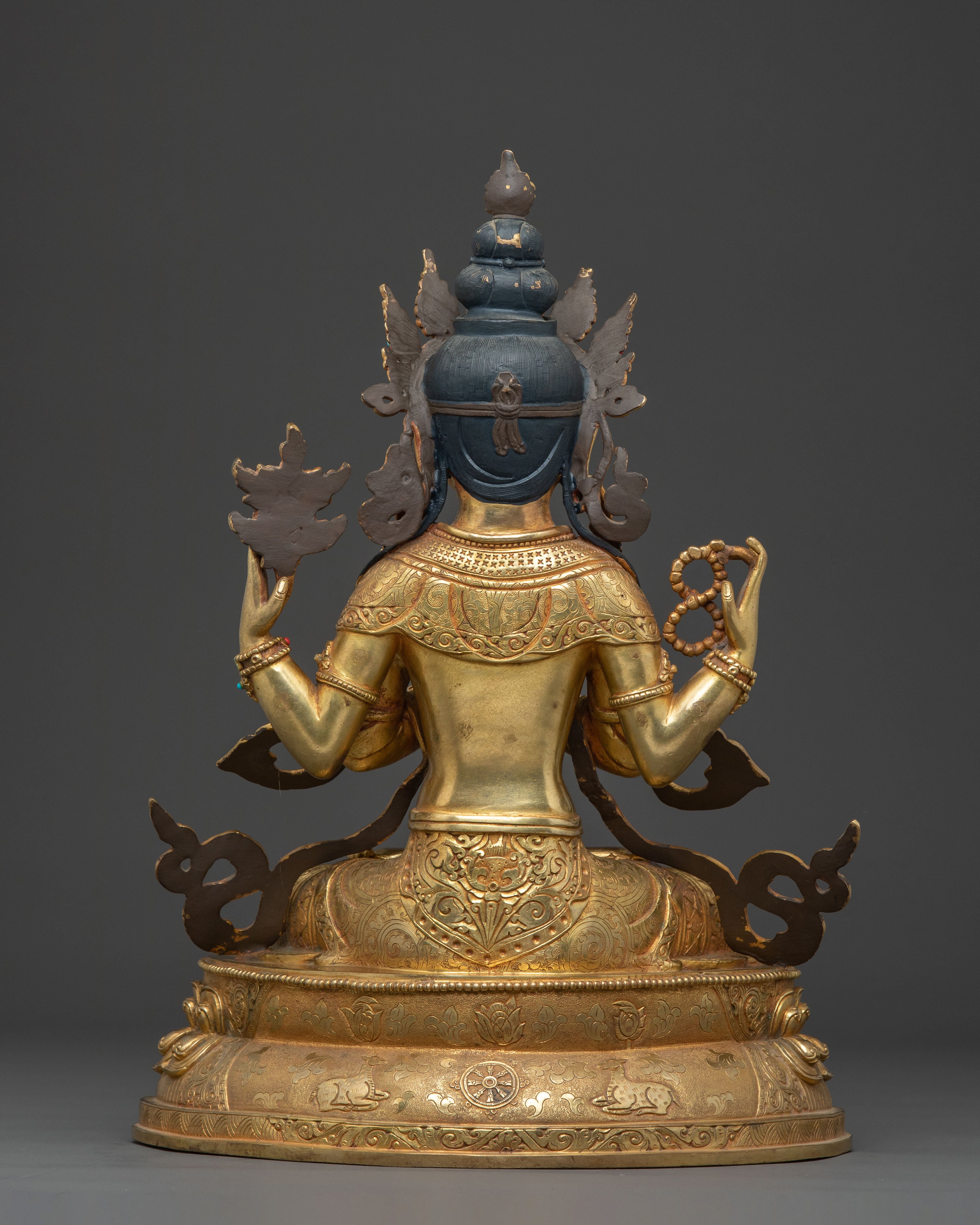 Four-Armed Chenrezig Statue | Compassionate Heart