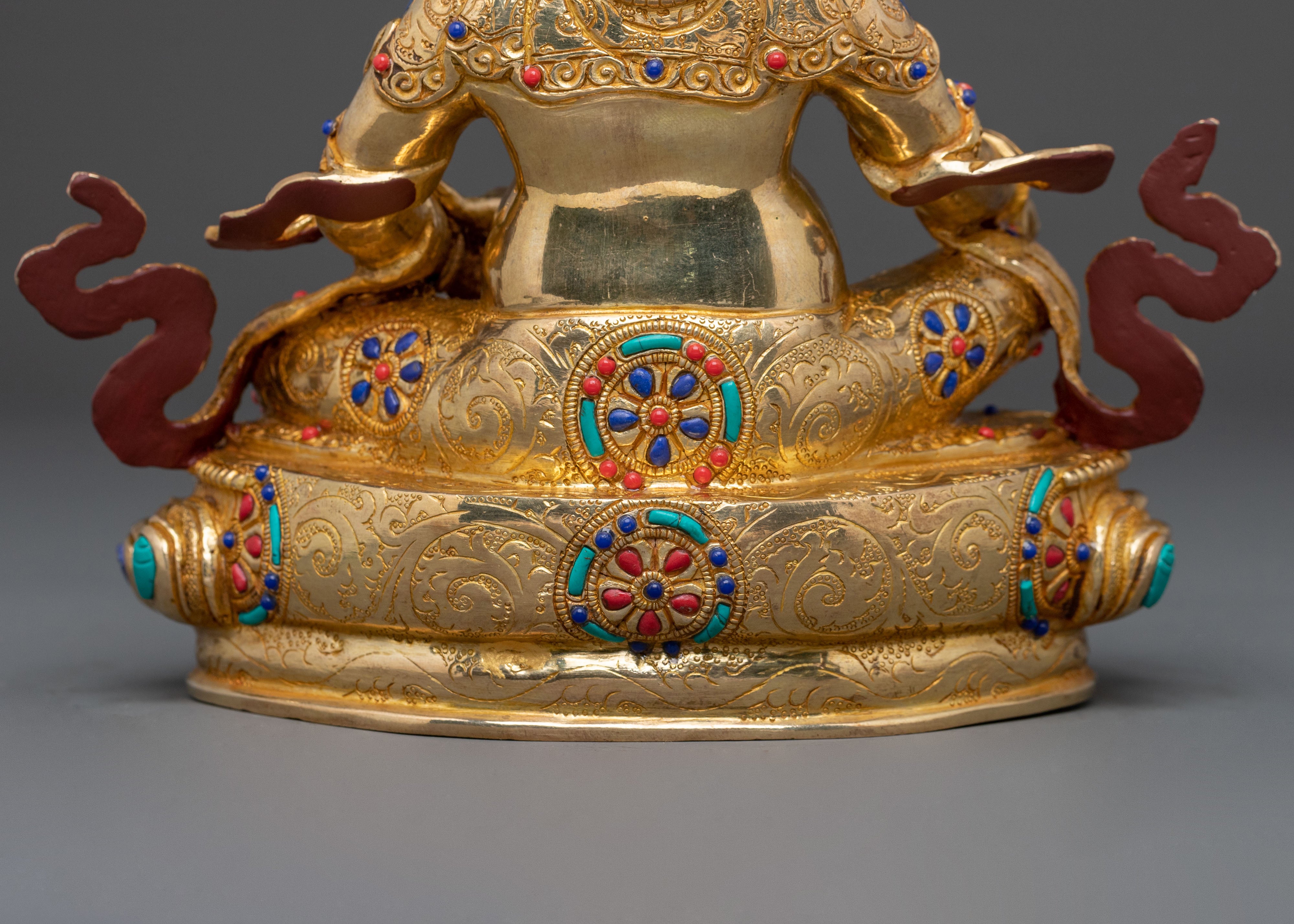 Dzambhala Yellow Wealth Deity Statue