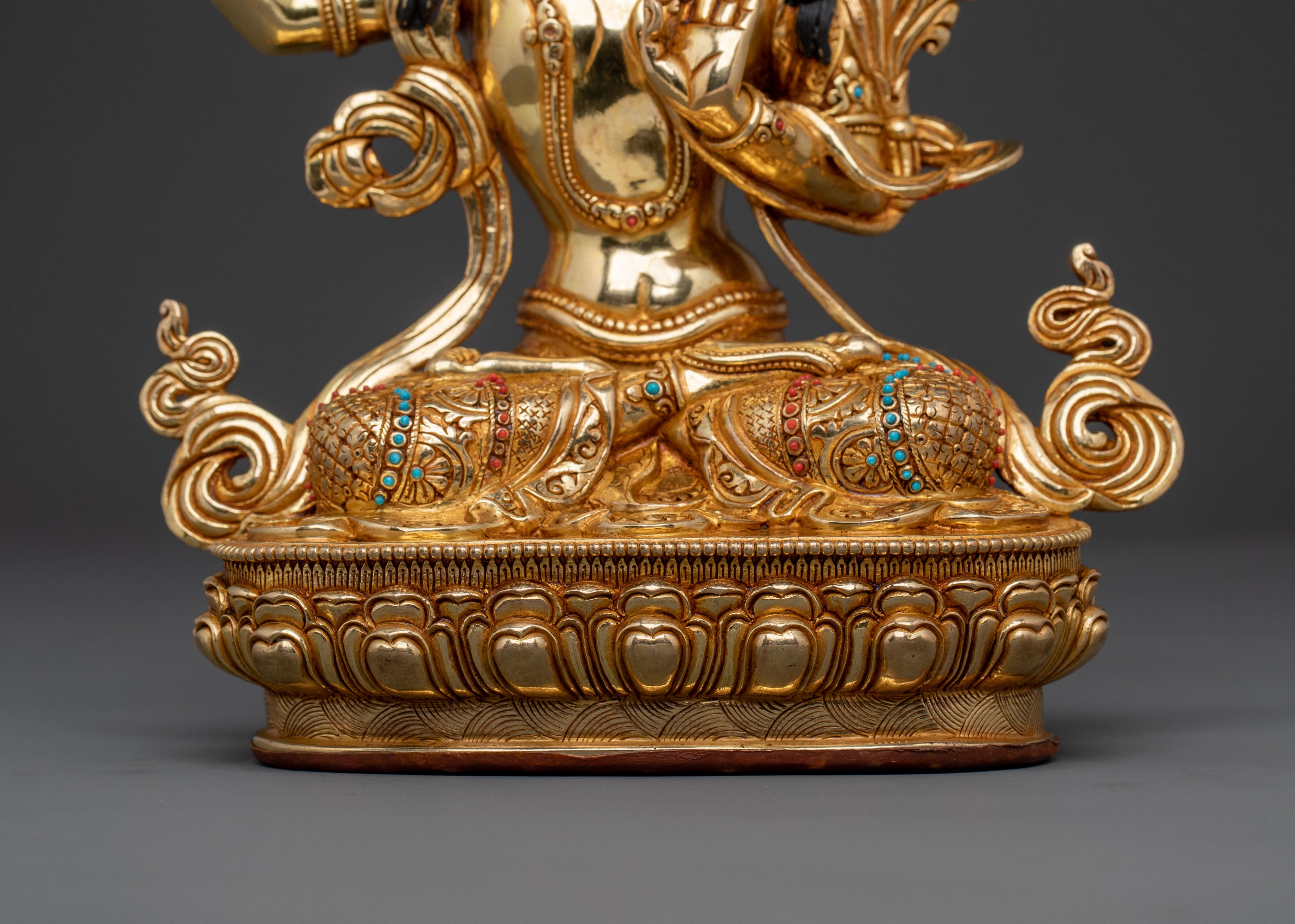Manjushri Sacred Statue | Wisdom Bodhisattva