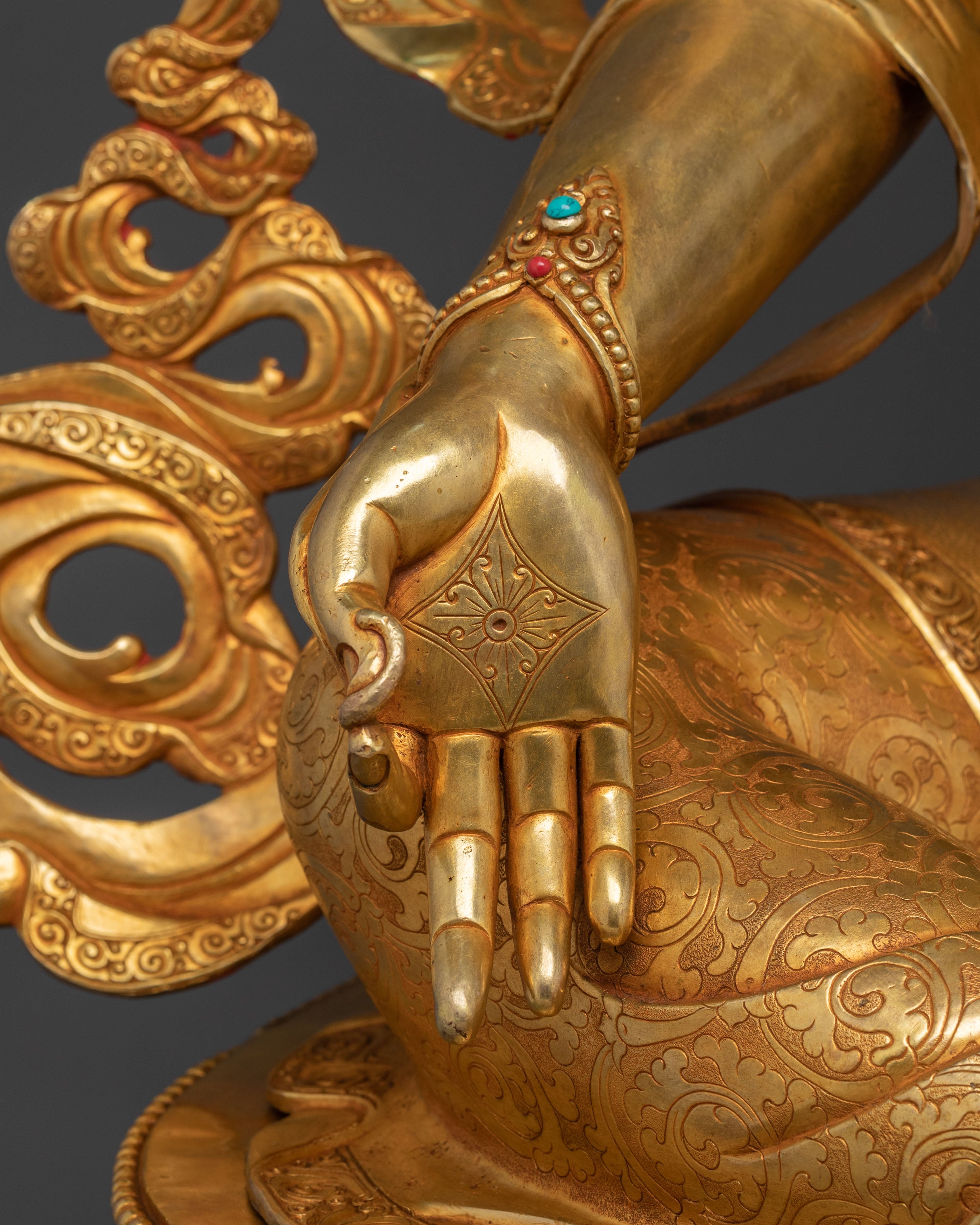 Green Tara Meditation Altar Statue | Symbol of Compassion and Liberation