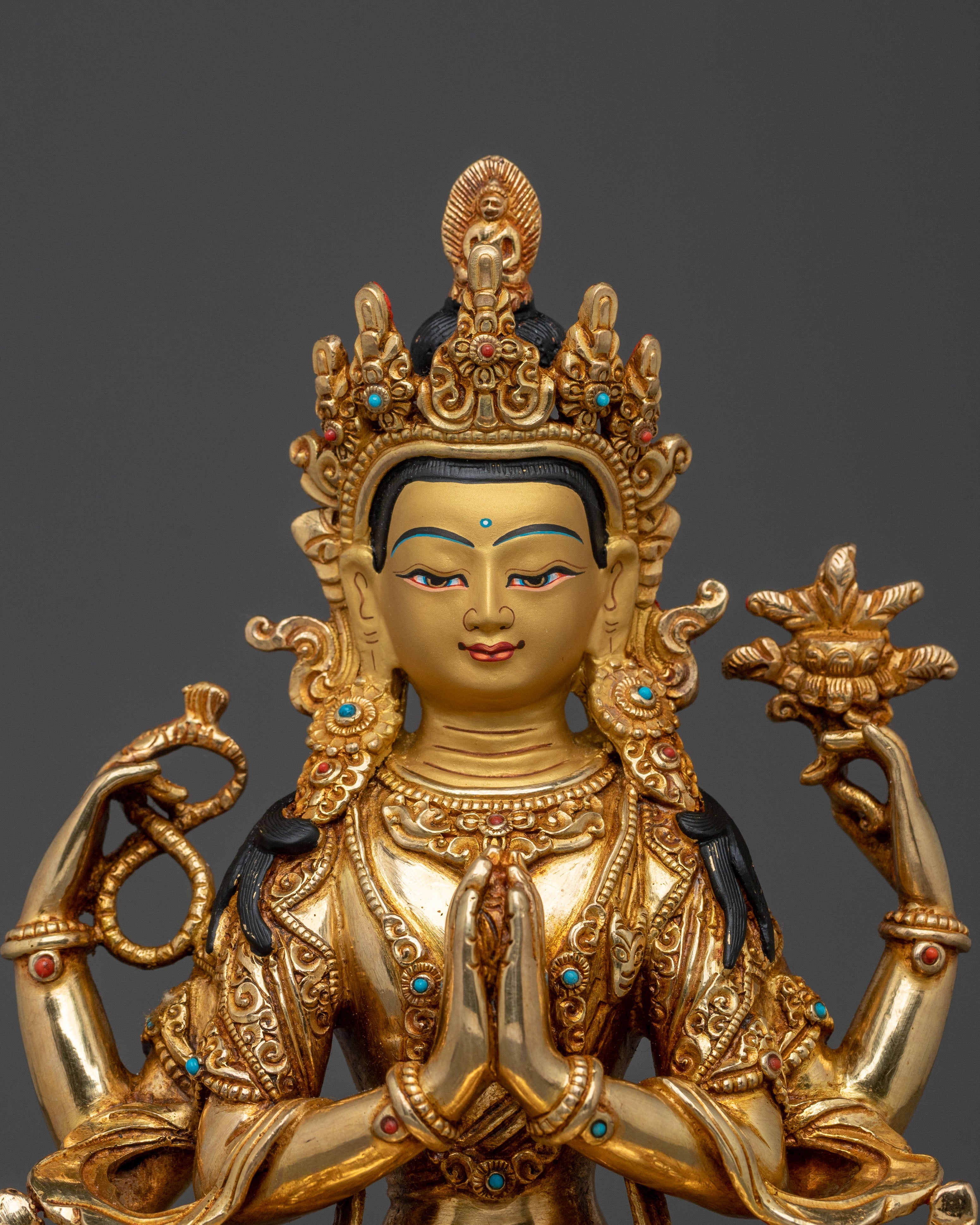 Avalokiteshvara Sculpture | Compassionate Bodhisattva