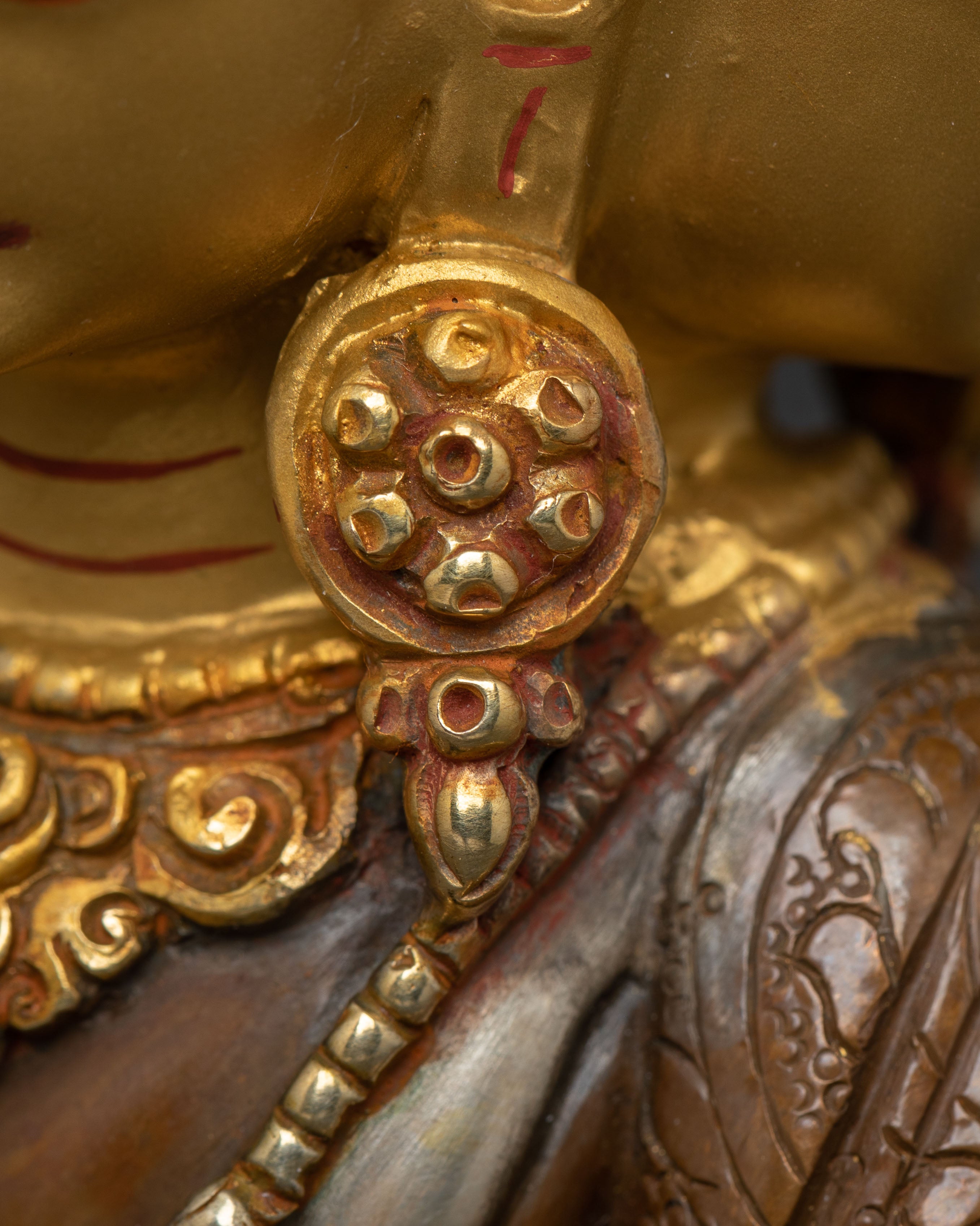 Golden Statue of Vairocana | The Cosmic Buddha