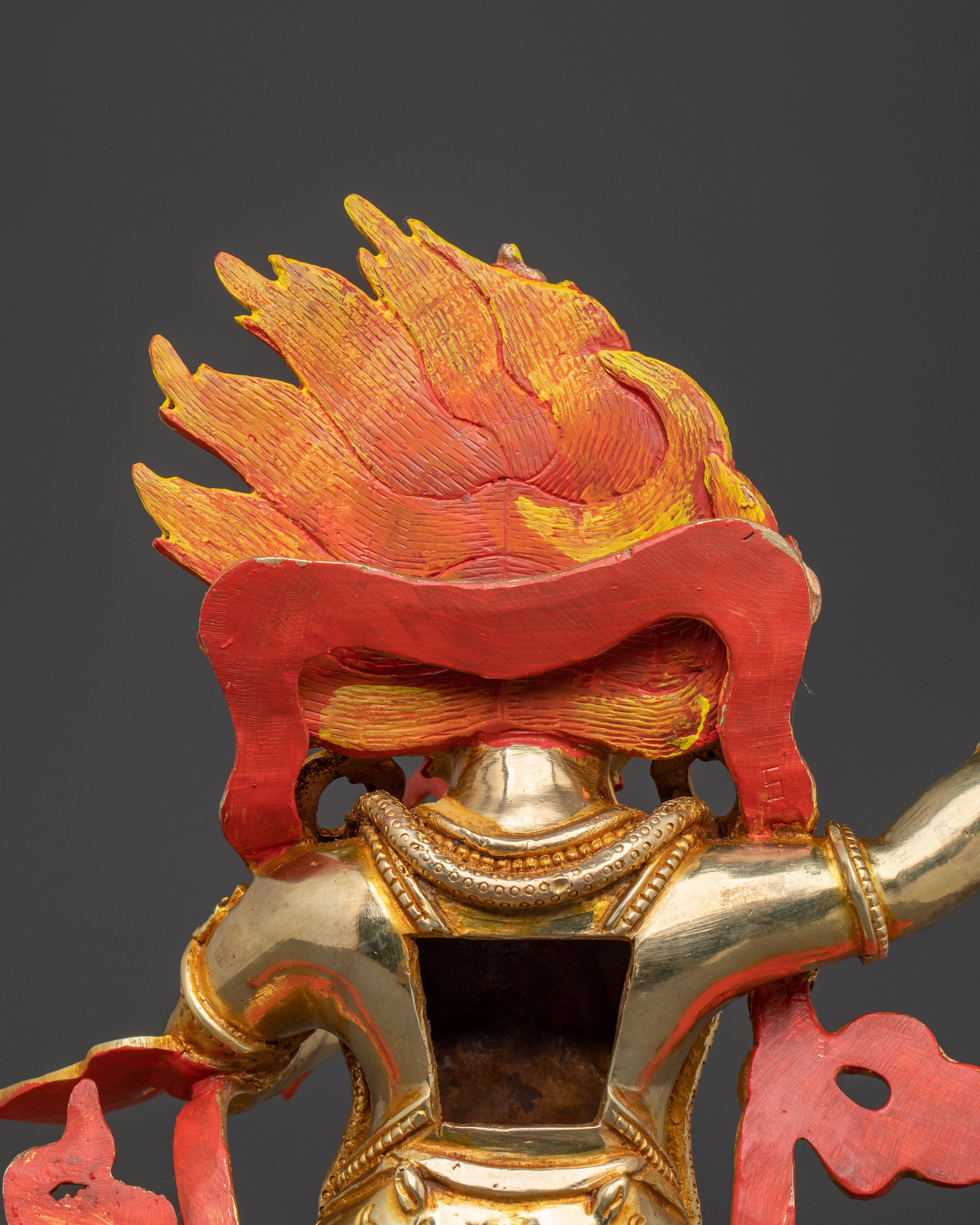 Golden Statue of Vajrapani | Protector of Wisdom