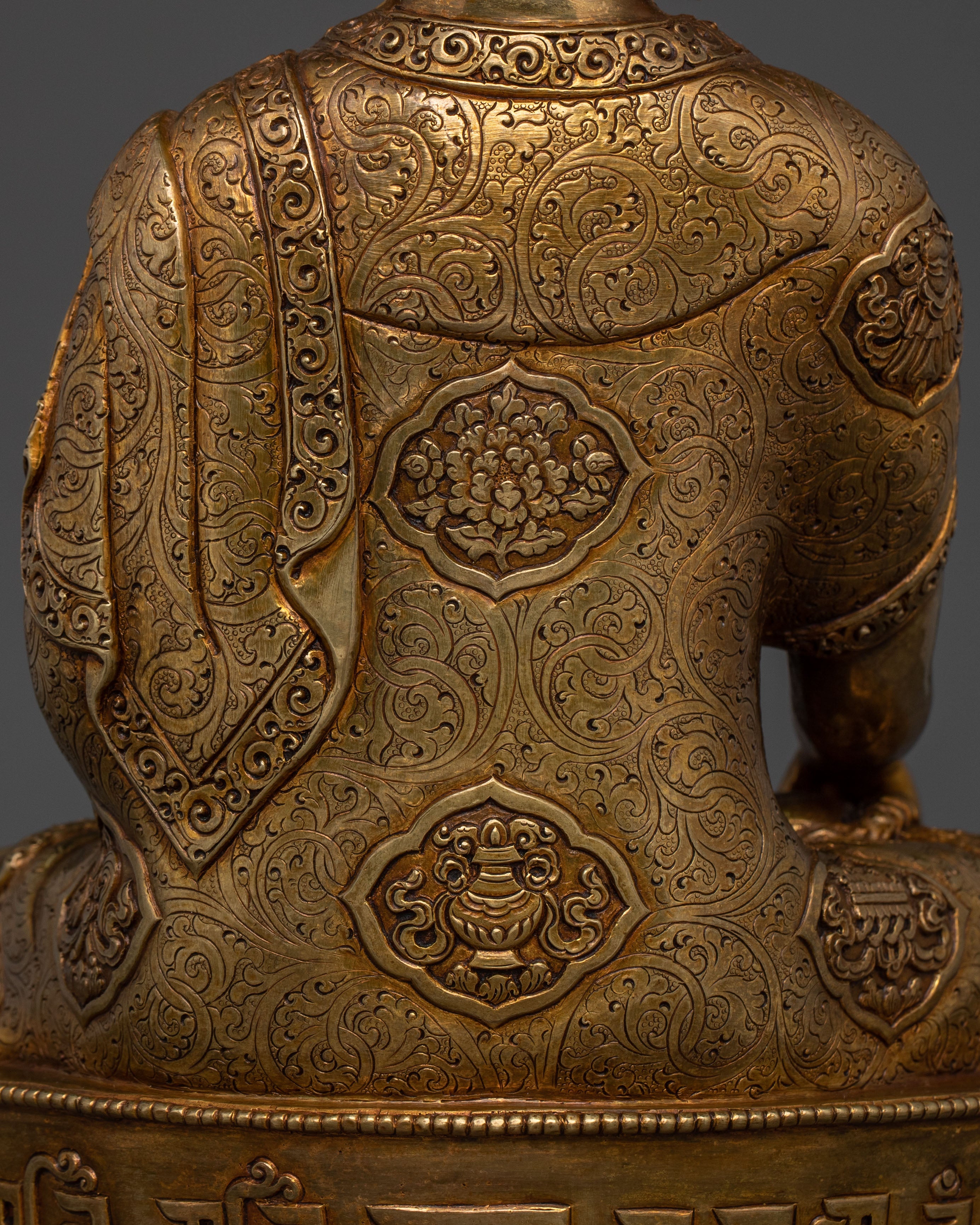 Hand-Carved Shakyamuni Buddha Statue | Home Decor
