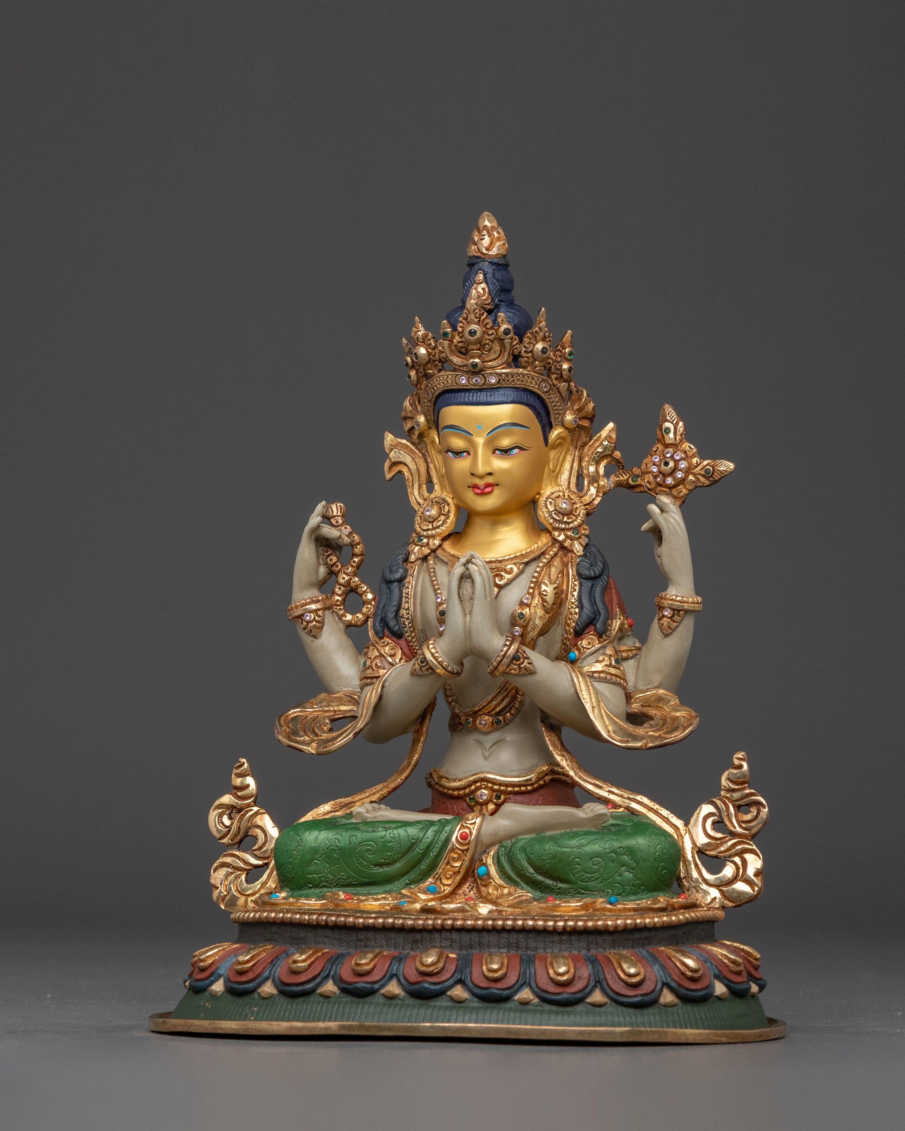 Four Armed Chenrezig | Buddhist Home Decor